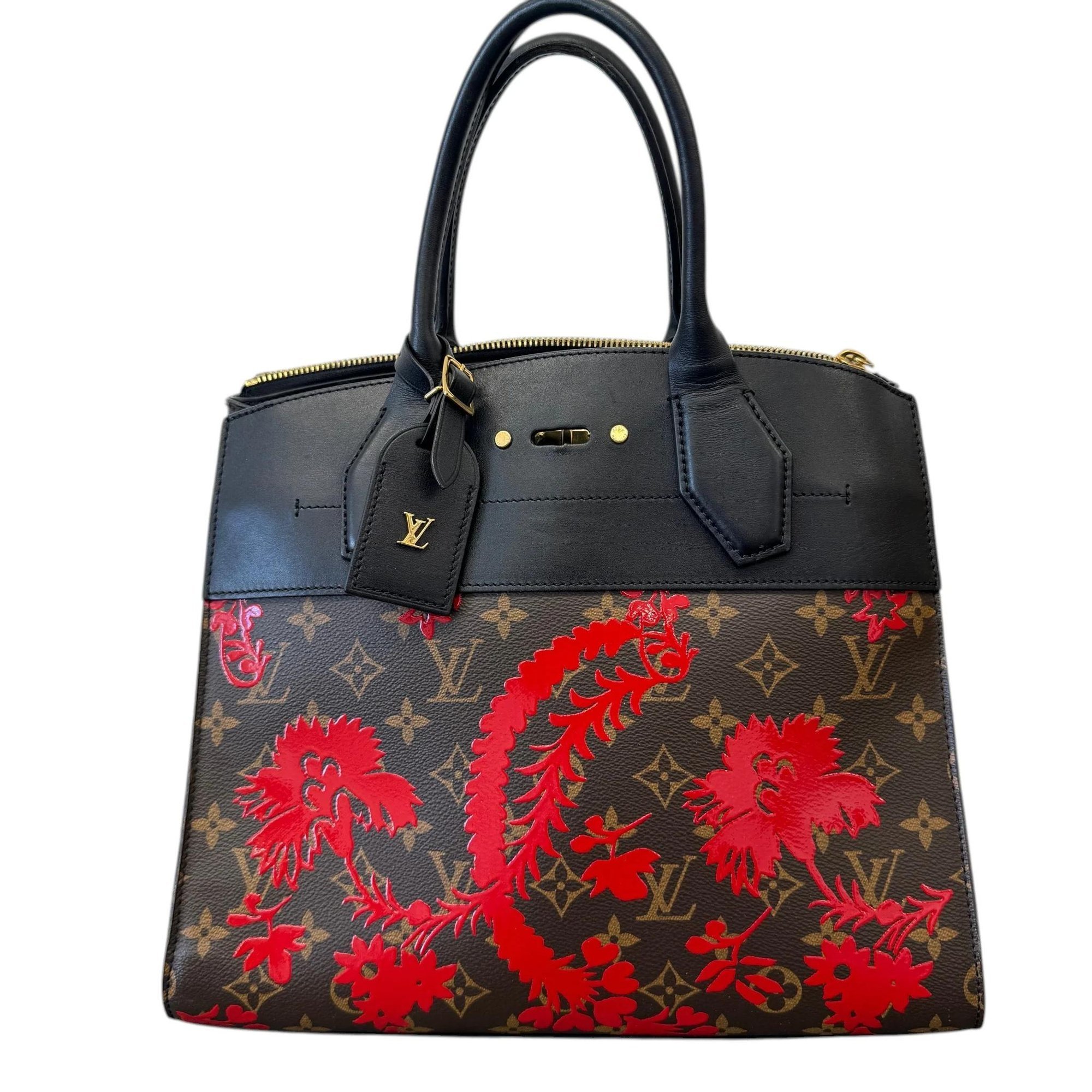 Leather handbag