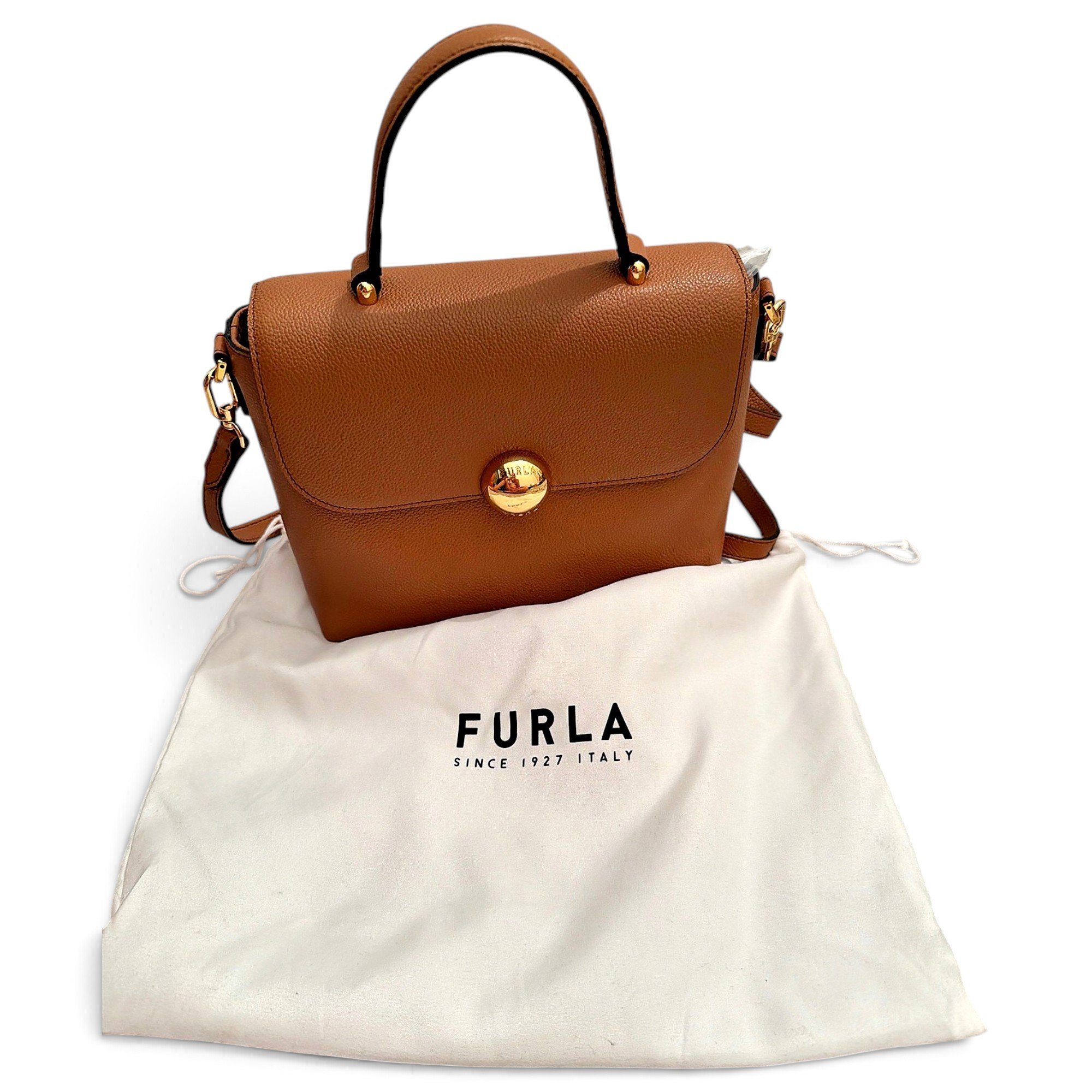 Leather crossbody bag