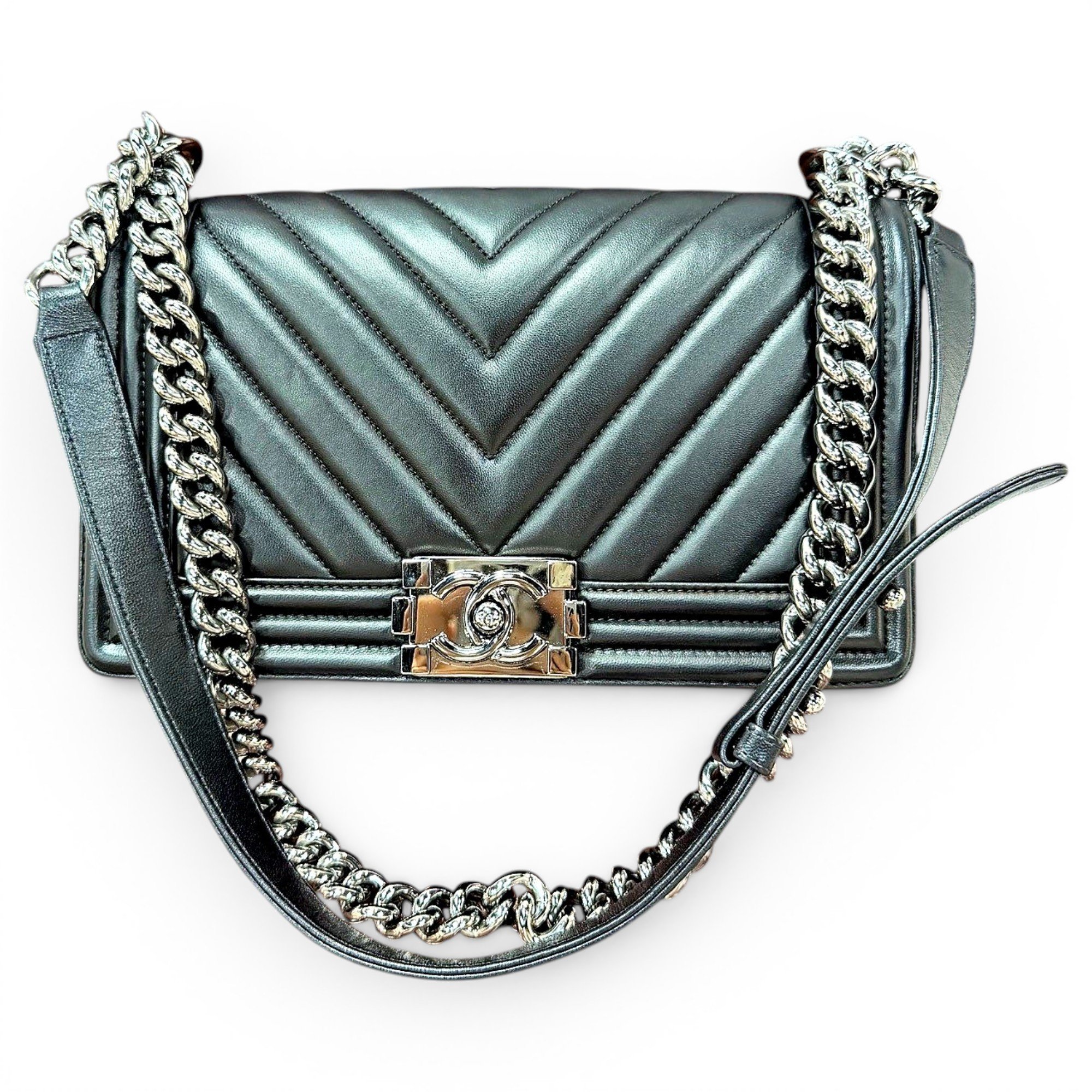 Boy leather handbag