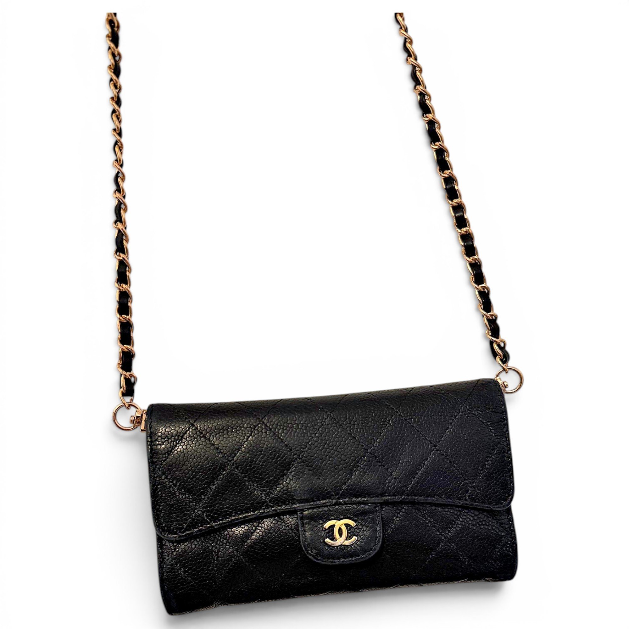 Wallet On Chain Timeless/Classique leather crossbody bag