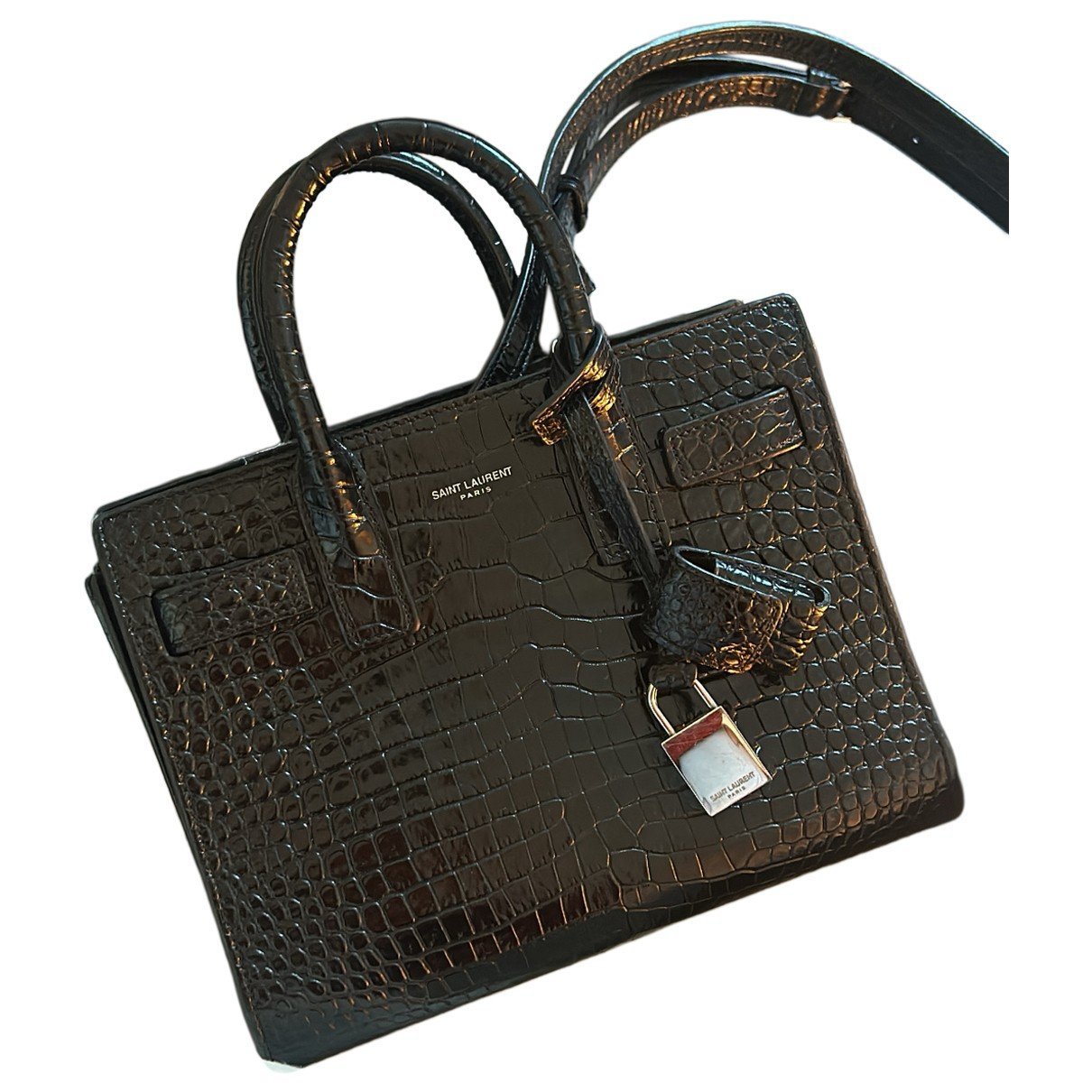 Sac de Jour leather tote