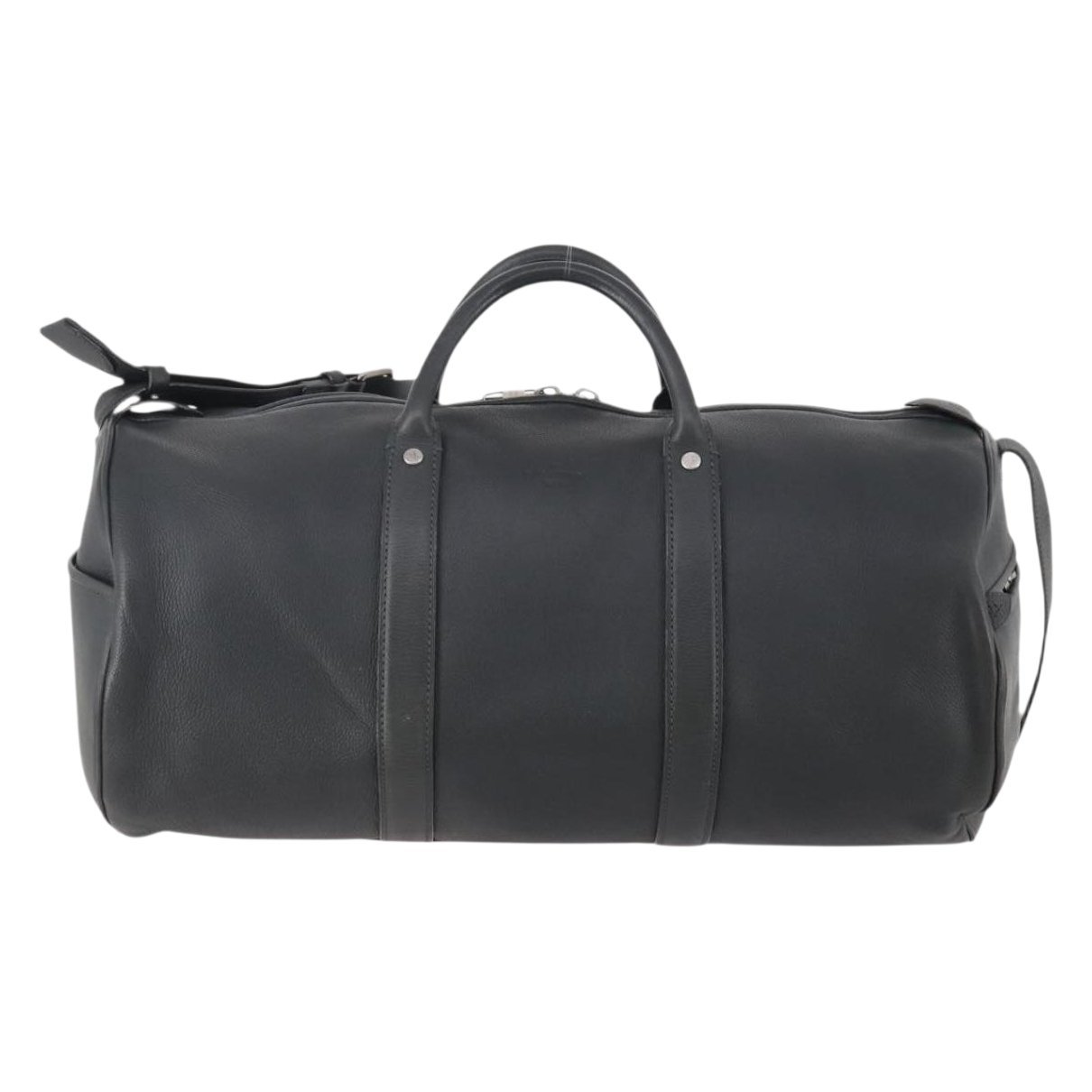 Keepall leather travel bag