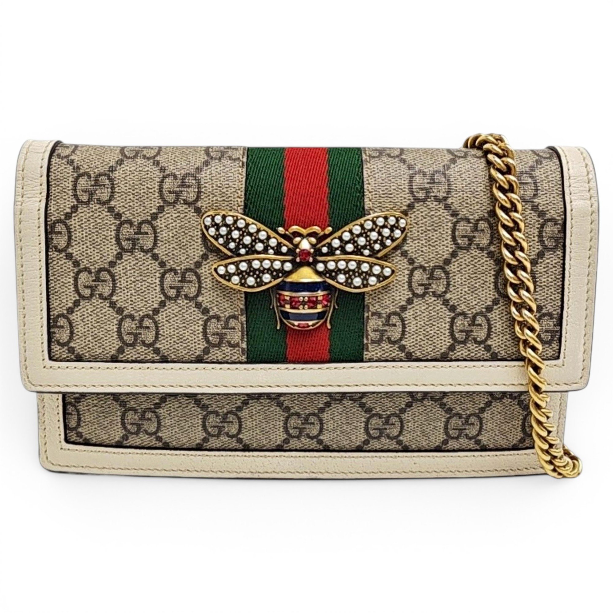 Queen Margaret leather handbag
