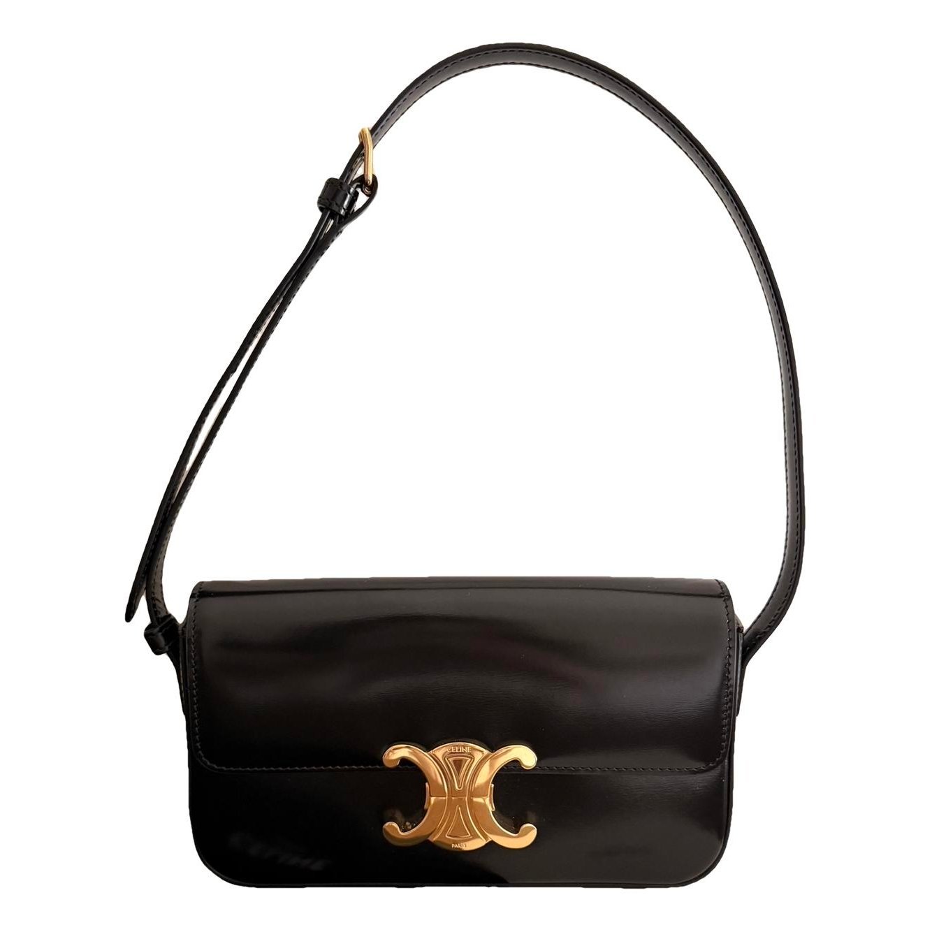 Triomphe leather handbag