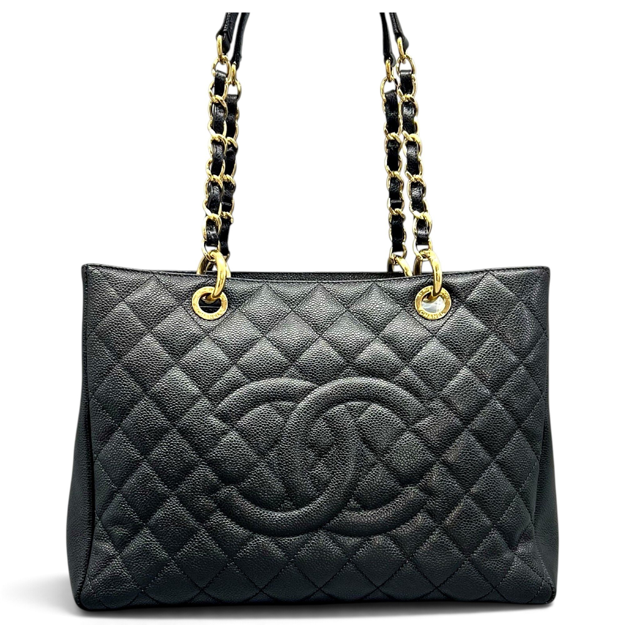 Grand shopping leather tote