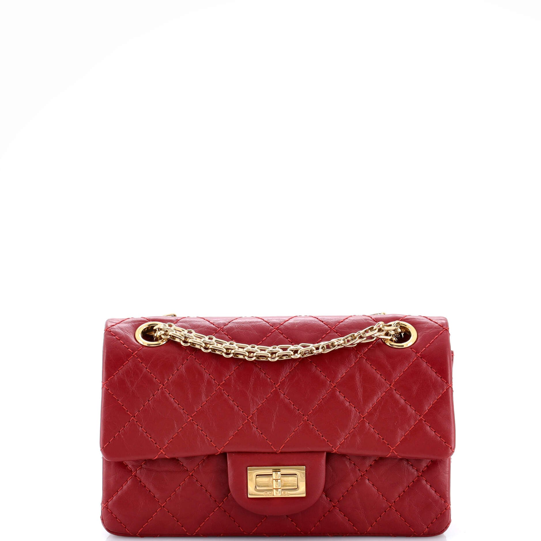 Reissue 2.55 Flap Bag Quilted Aged Calfskin 224