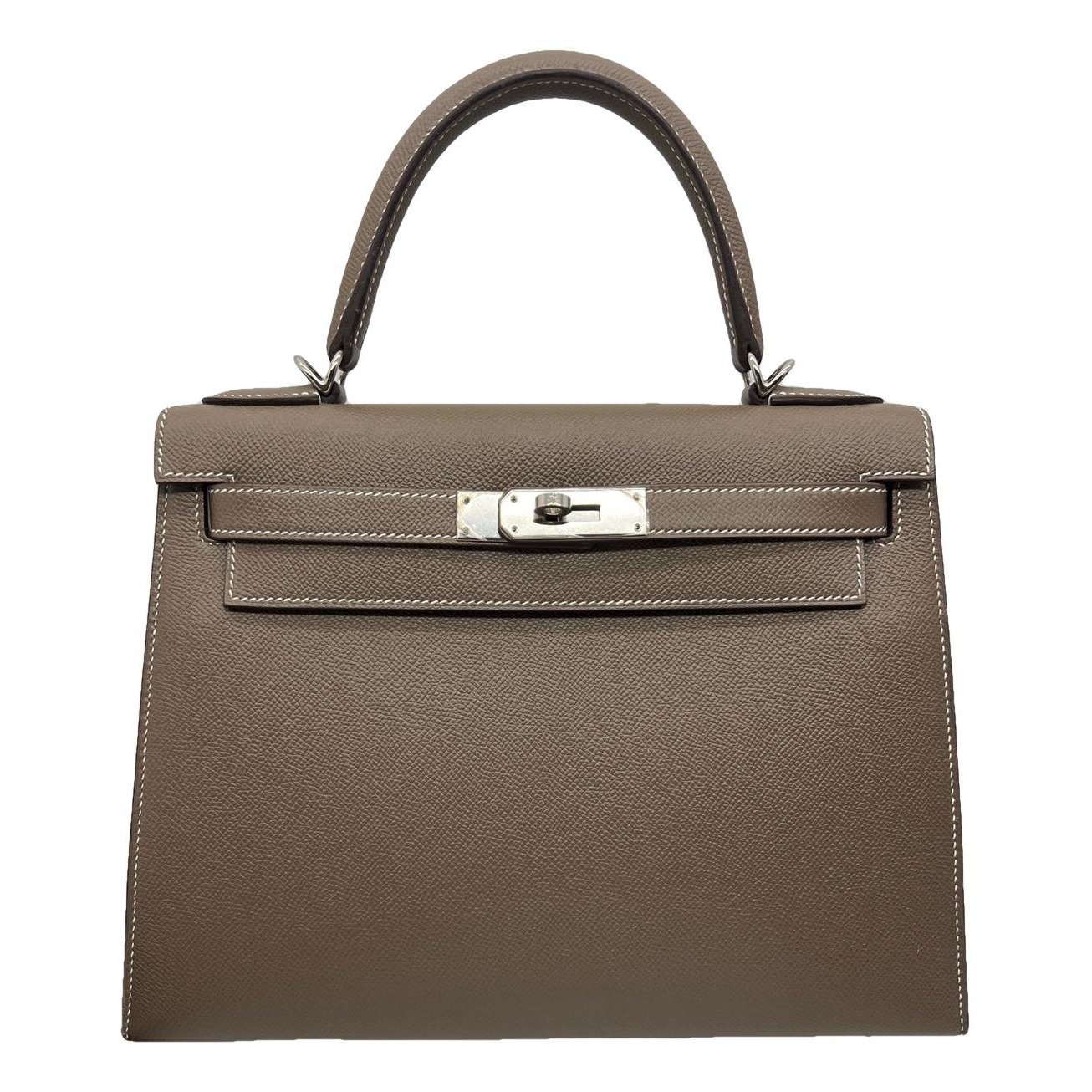 Kelly 28 leather handbag