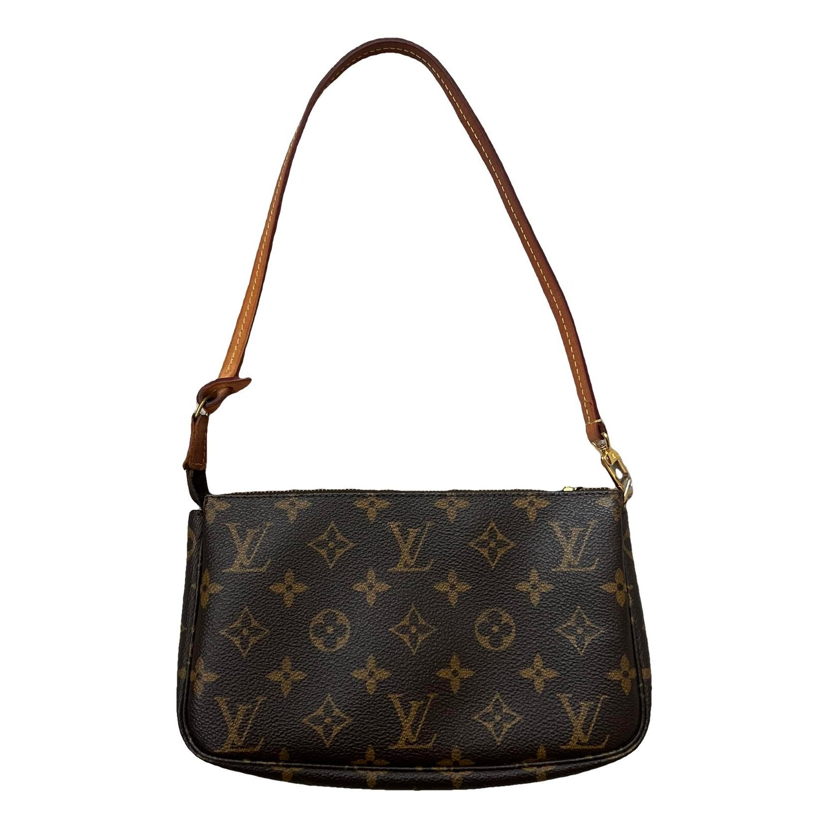 Pochette Accessoire leather handbag