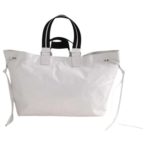 Leather tote