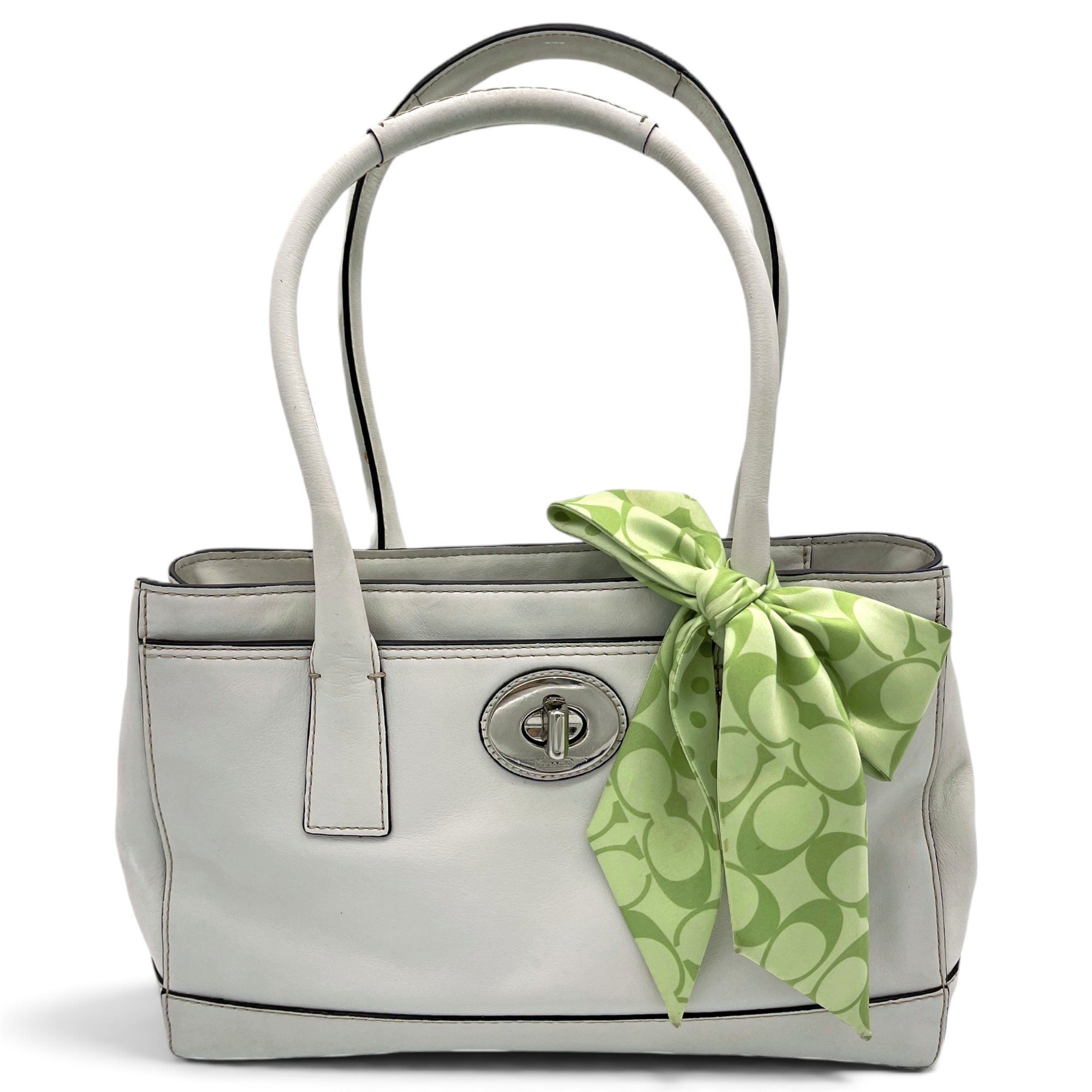 Leather tote