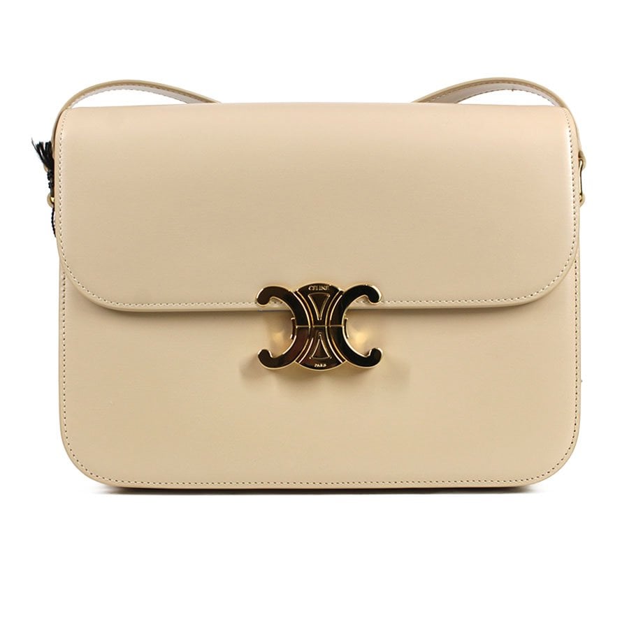 Triomphe leather crossbody bag