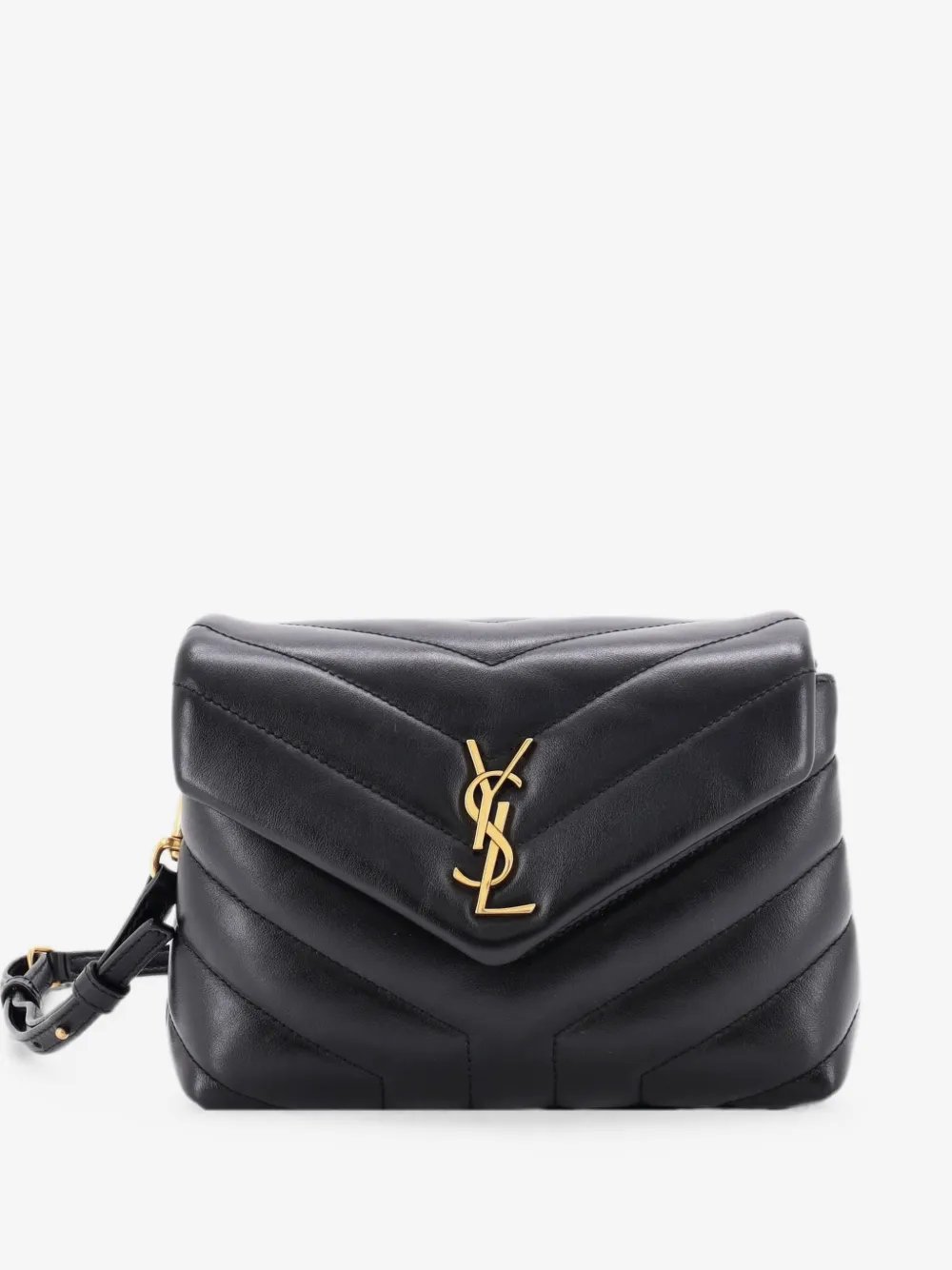 Loulou Shoulder Bag Matelasse Chevron Leather Toy crossbody bag