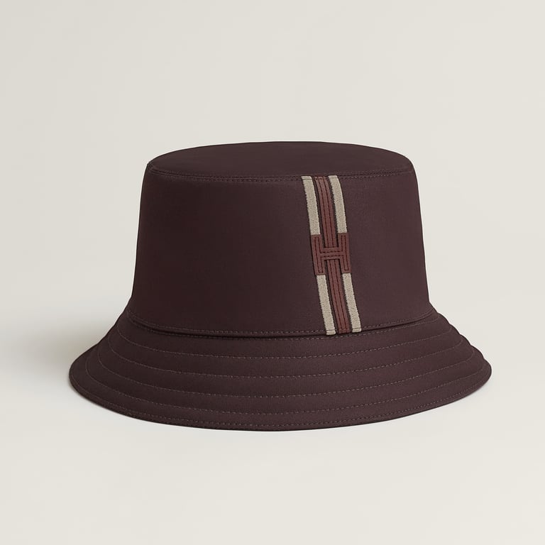 Fred H Stripe bucket hat