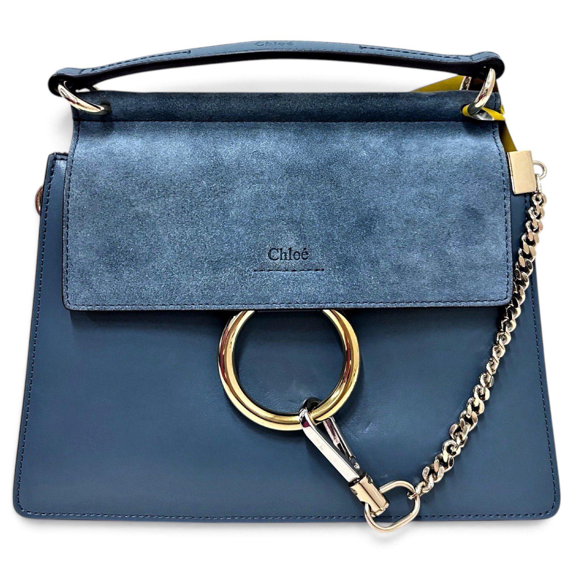 Faye leather handbag