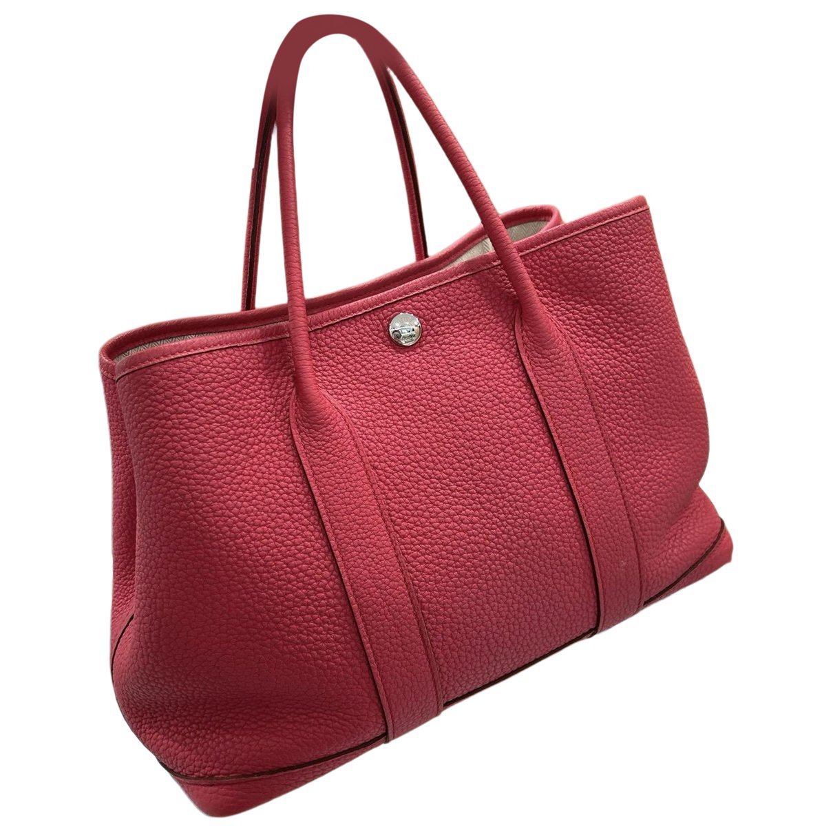 Garden Party leather handbag