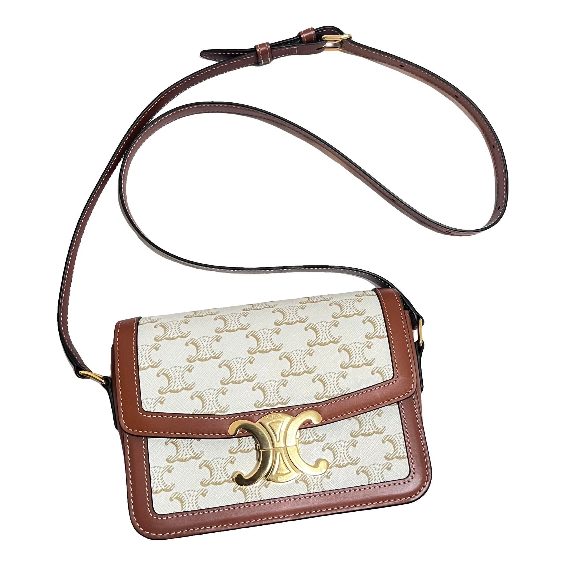 Triomphe cloth handbag