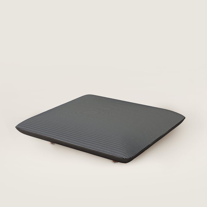 Les Necessaires d'Hermès "Carre d'Assise" Low Stool, Low Model
