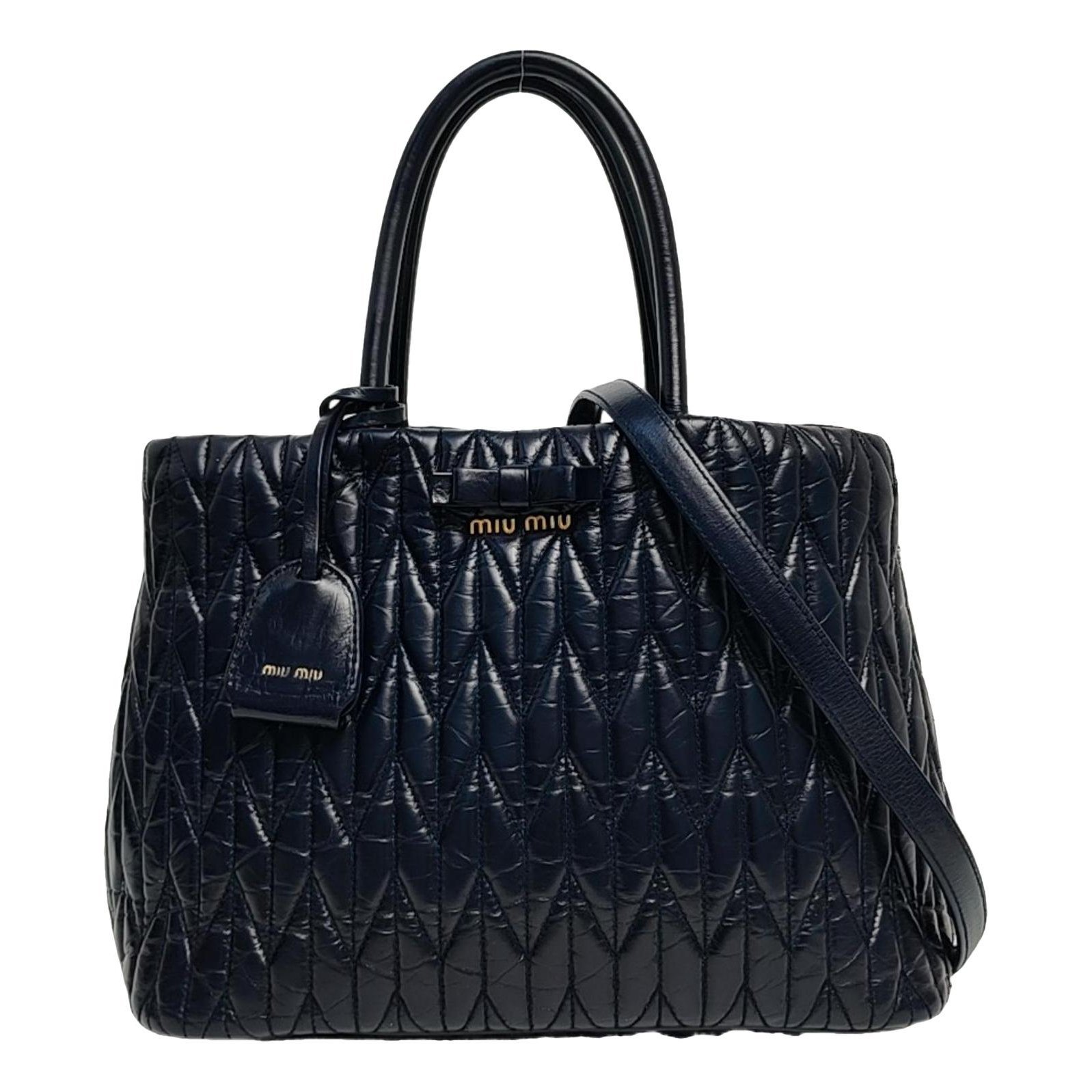 Leather crossbody bag