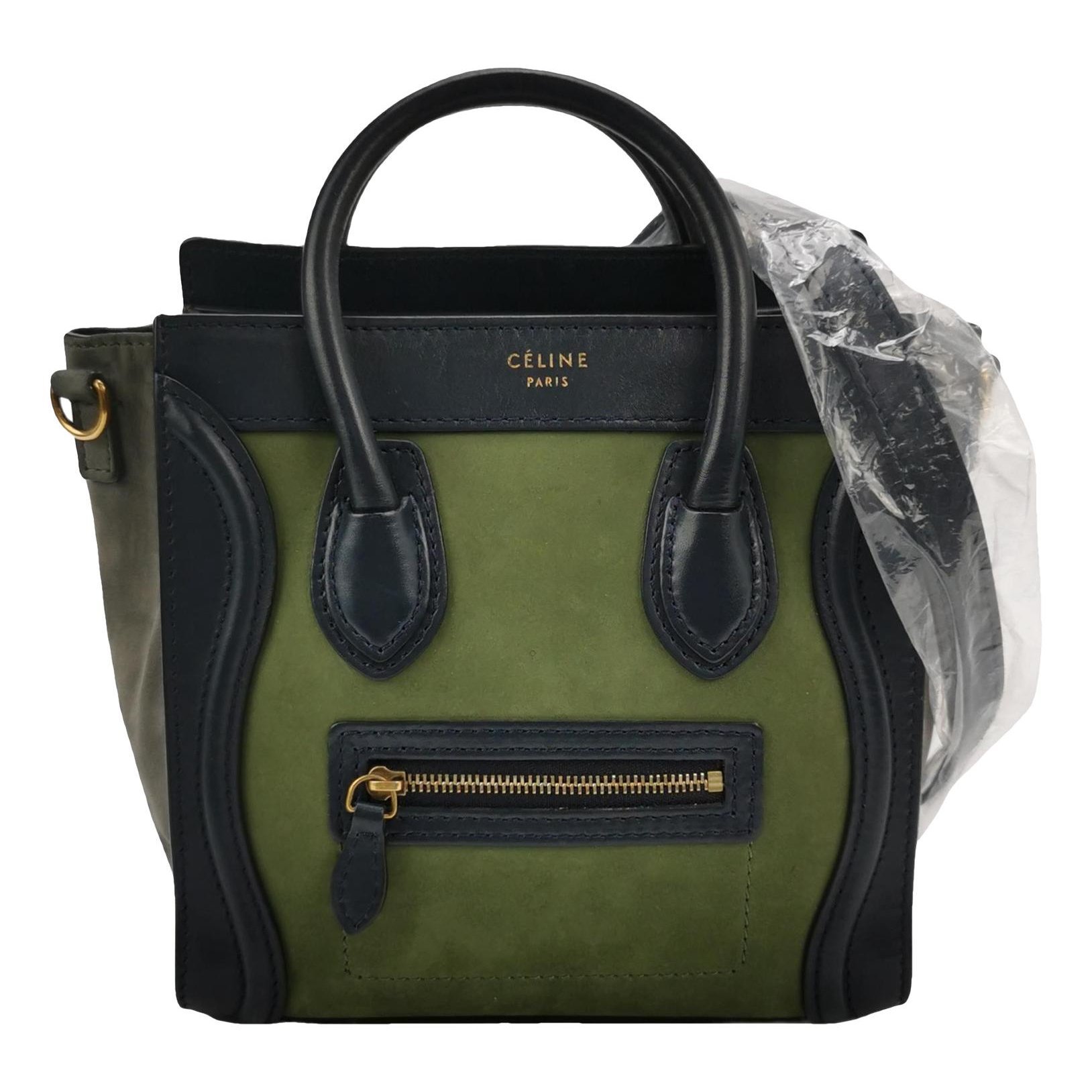 Nano Luggage leather handbag