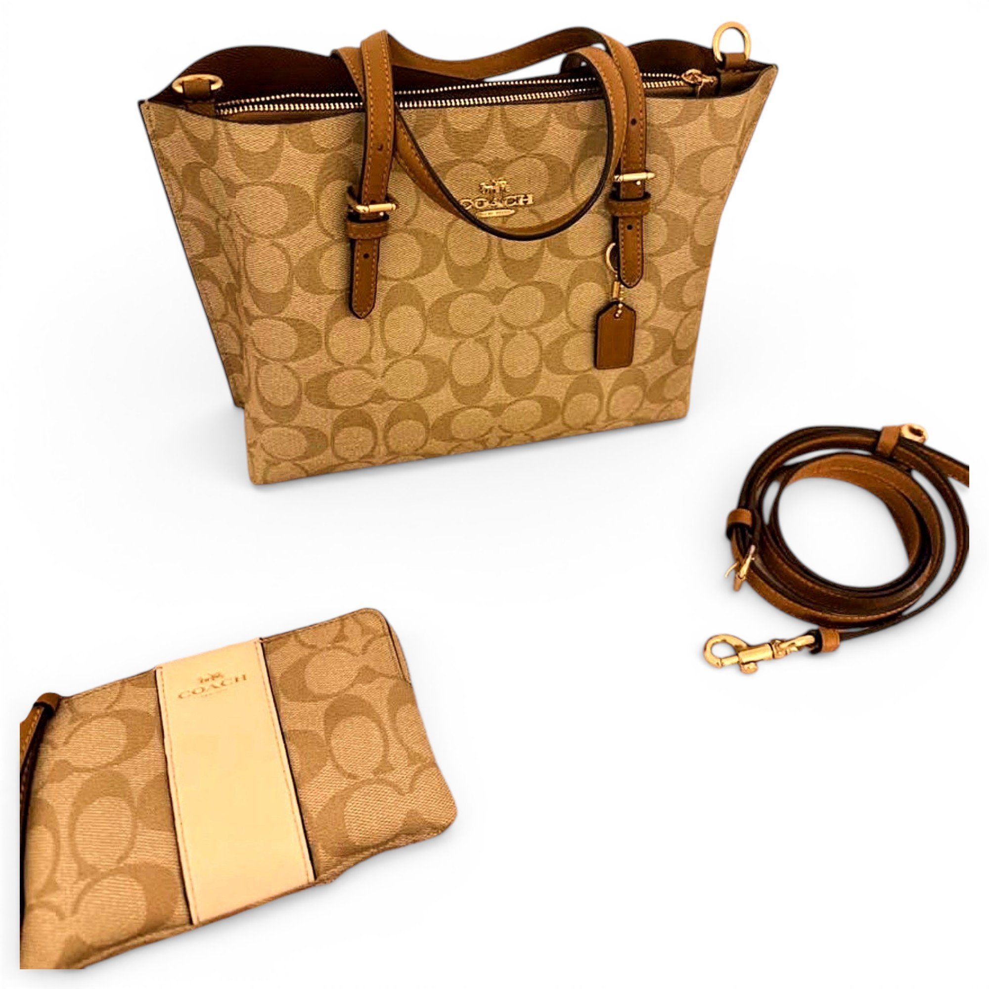 Leather crossbody bag