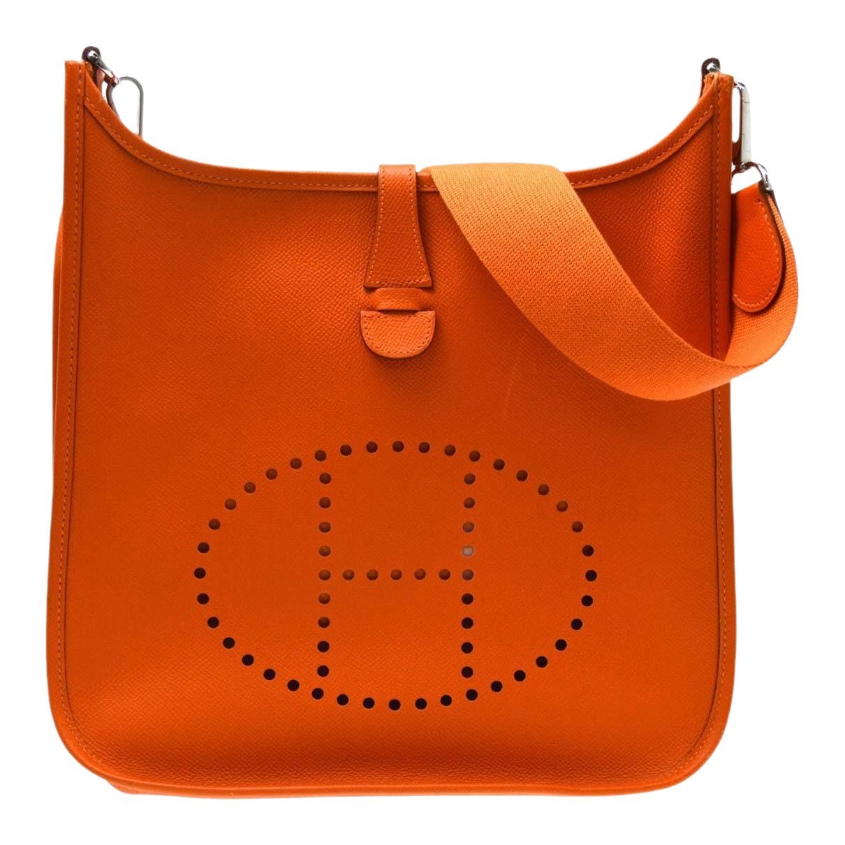 Evelyne leather handbag