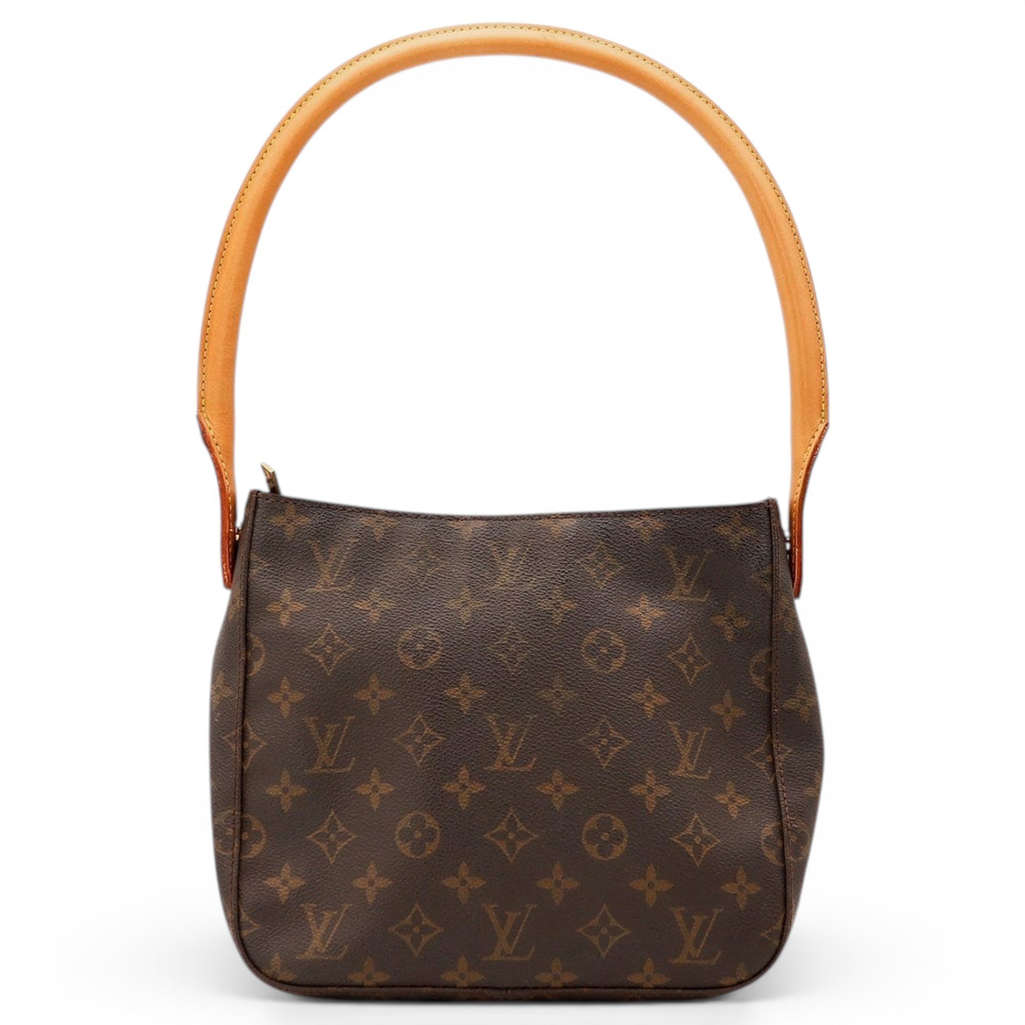 Looping cloth handbag
