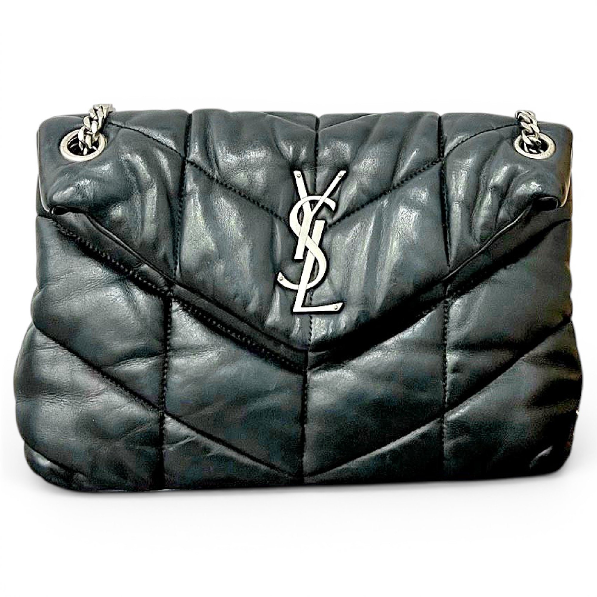 Loulou Puffer leather handbag