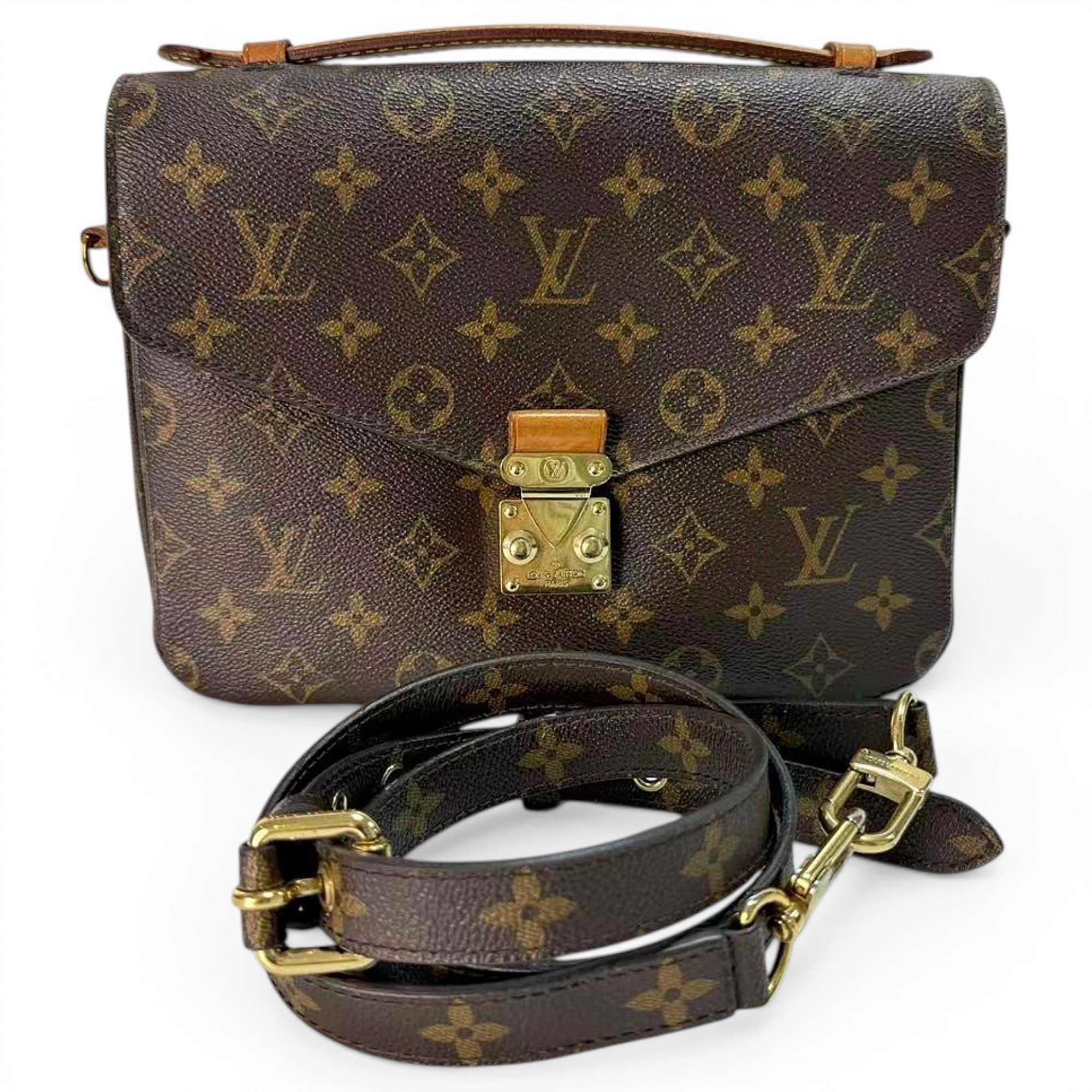 Metis leather crossbody bag