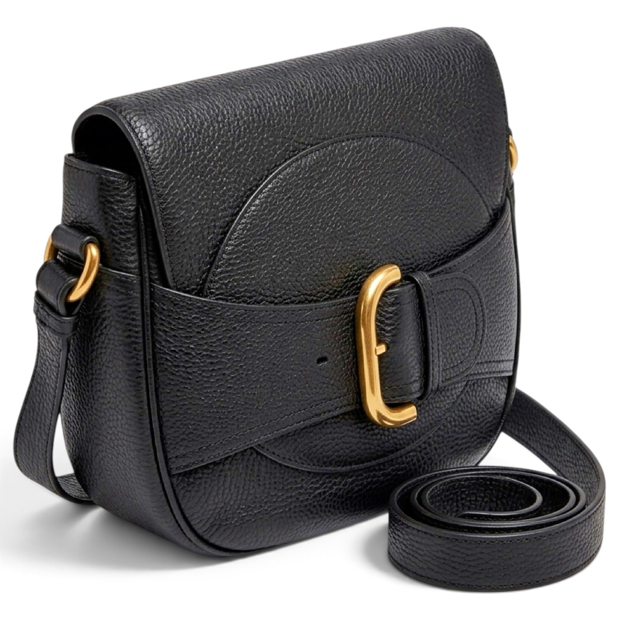 Leather crossbody bag