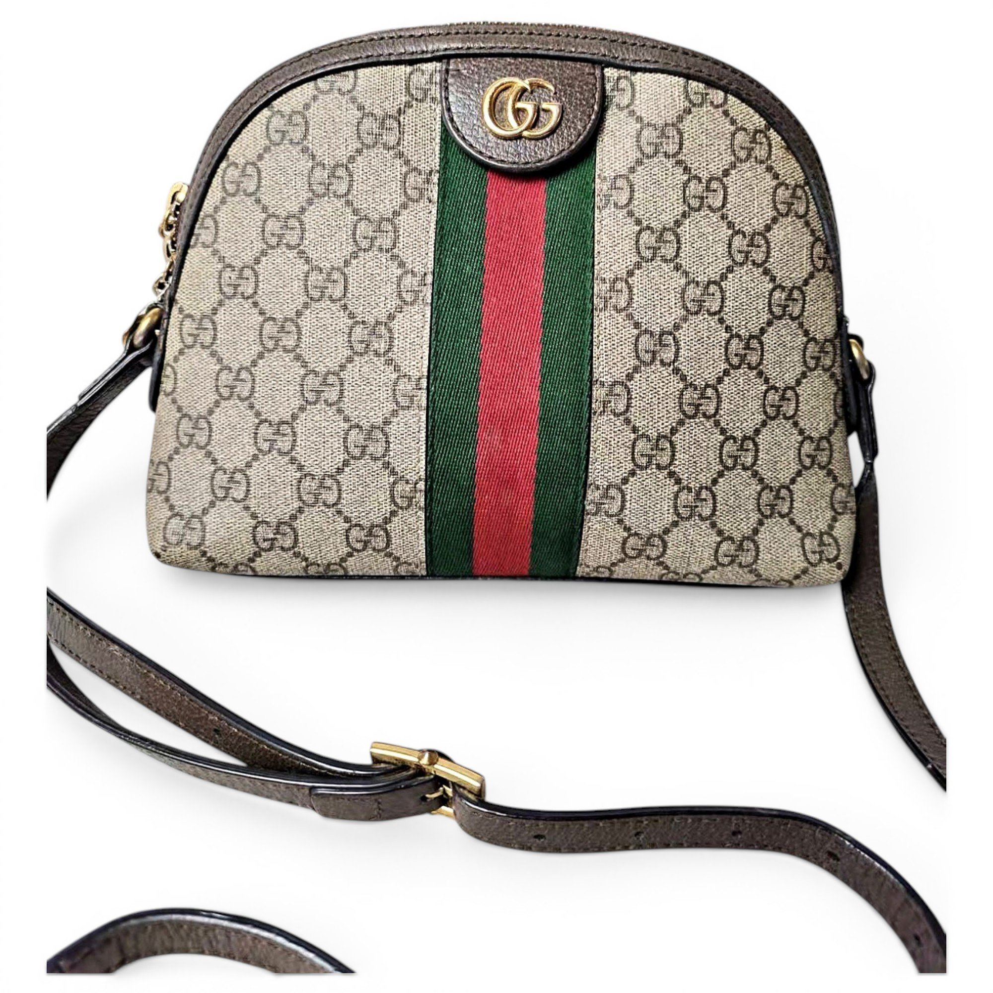 Ophidia Dome cloth handbag