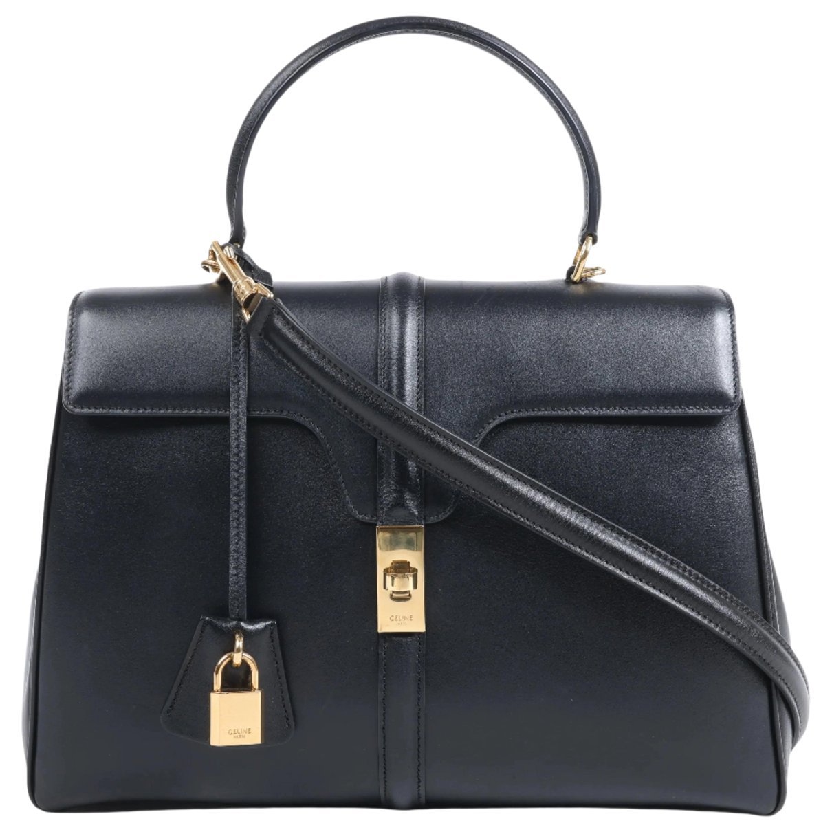 Sac 16 leather handbag