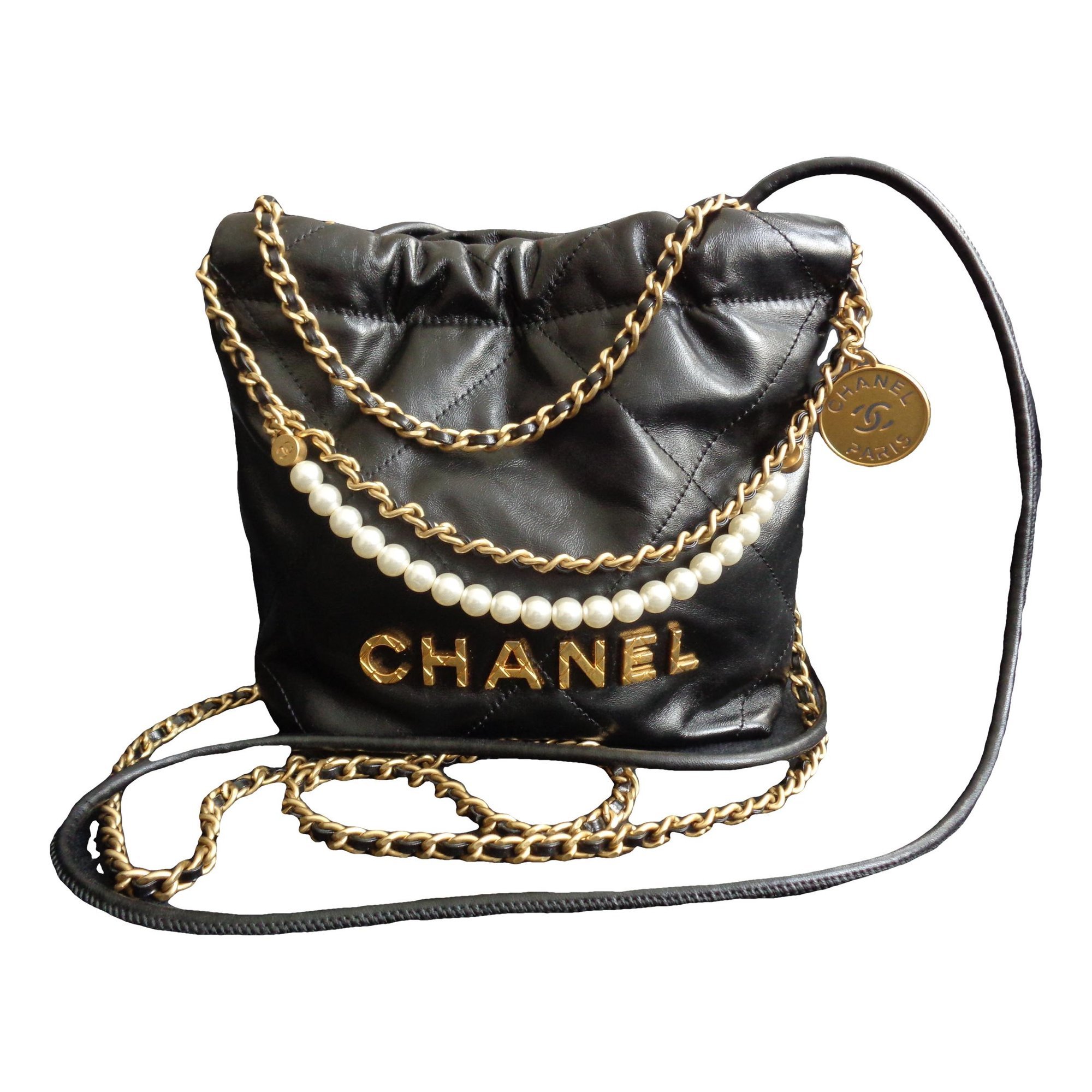 Chanel 22 leather handbag