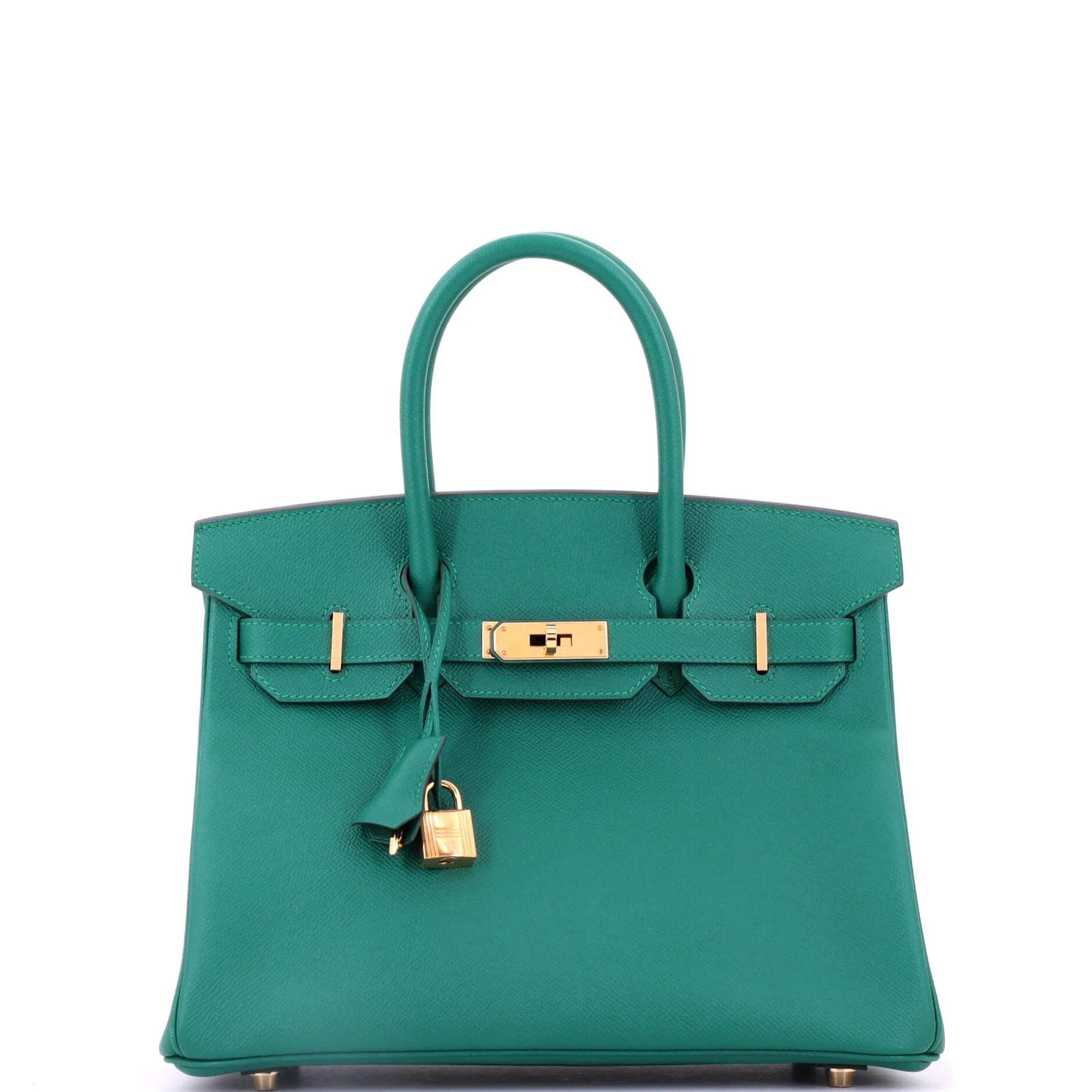 Birkin 30 leather tote