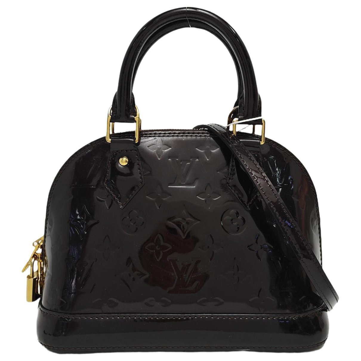 Alma BB patent leather handbag