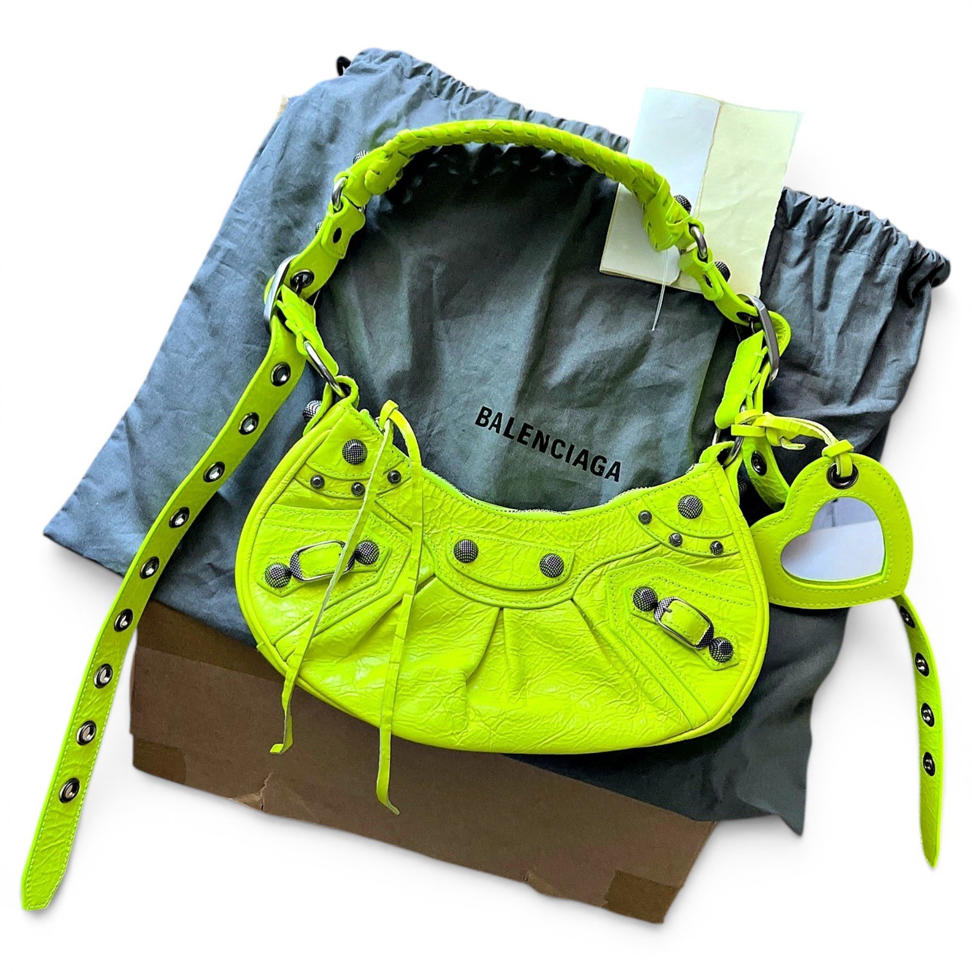Le Cagole leather handbag