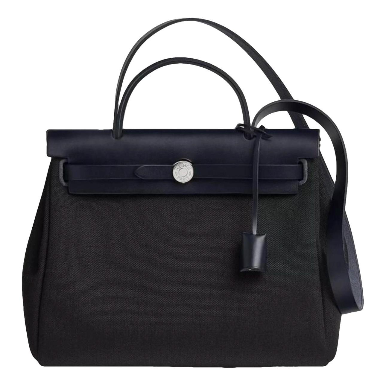 Hermes Herbag Handbag Black