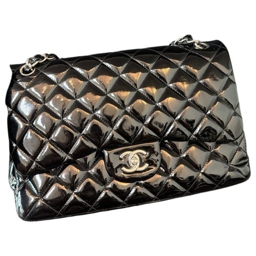 Timeless/Classique patent leather handbag