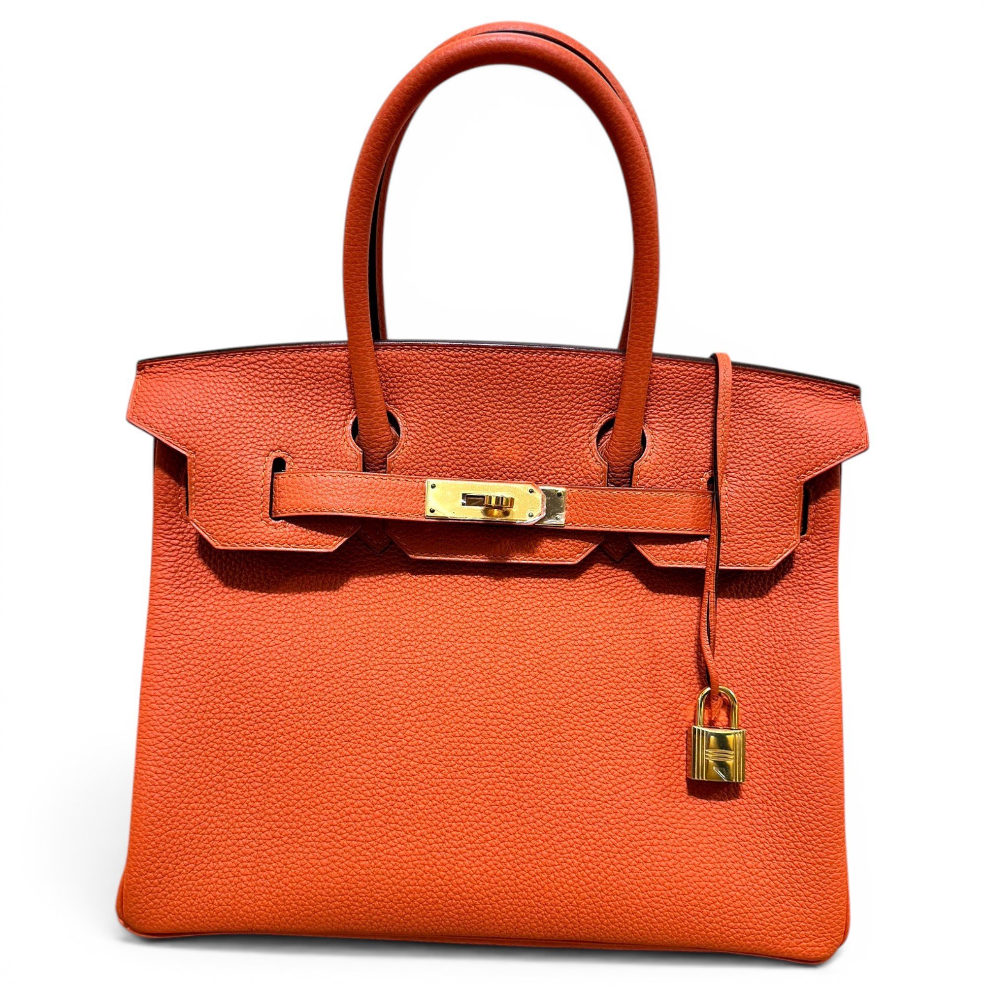 Birkin 30 leather handbag