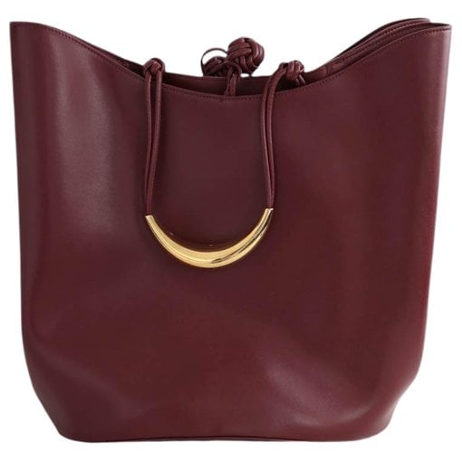 Leather tote