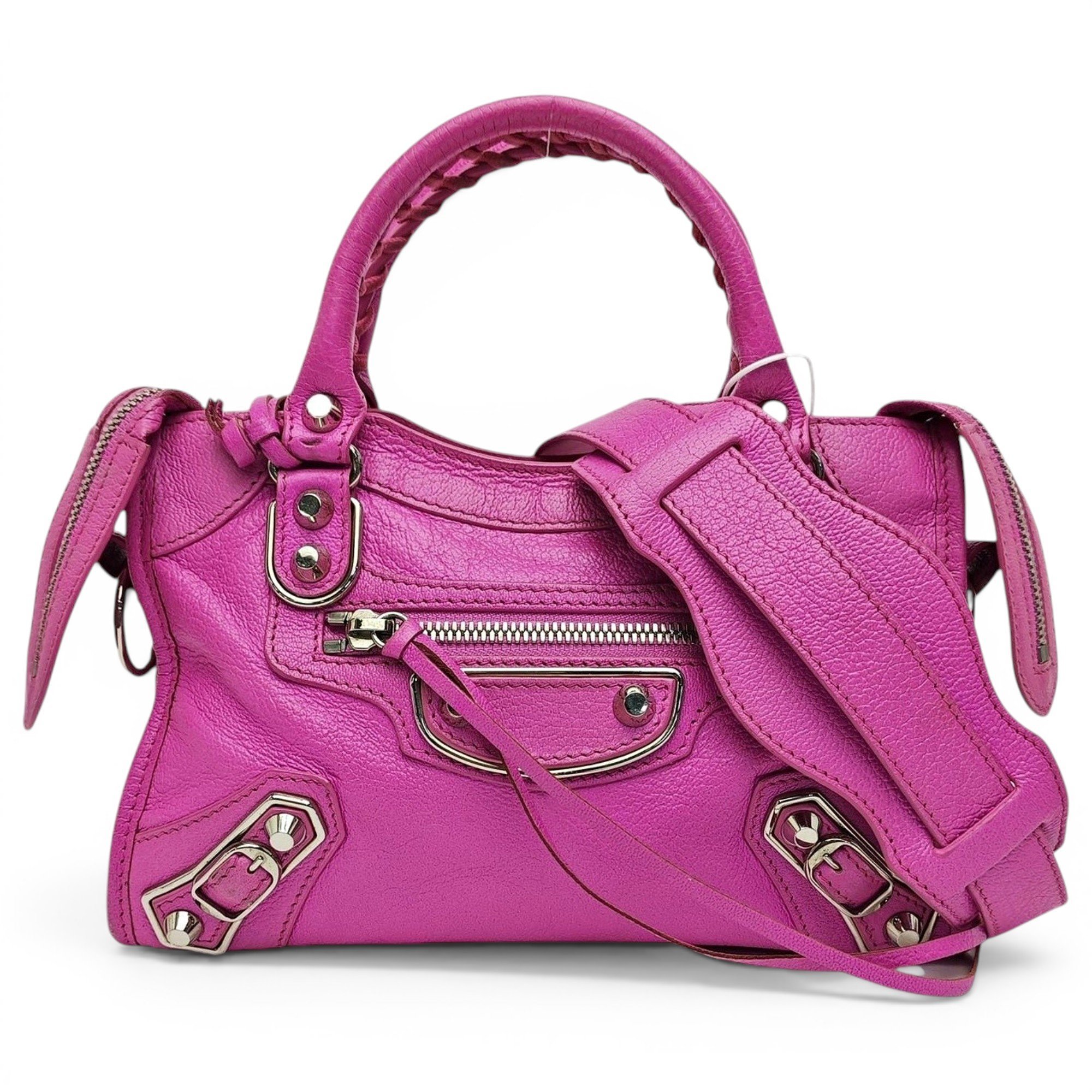 Leather handbag