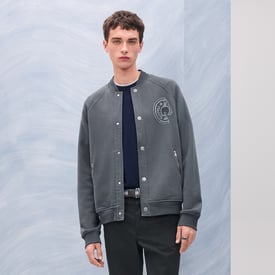 Varsity jacket with Clou de Selle detail