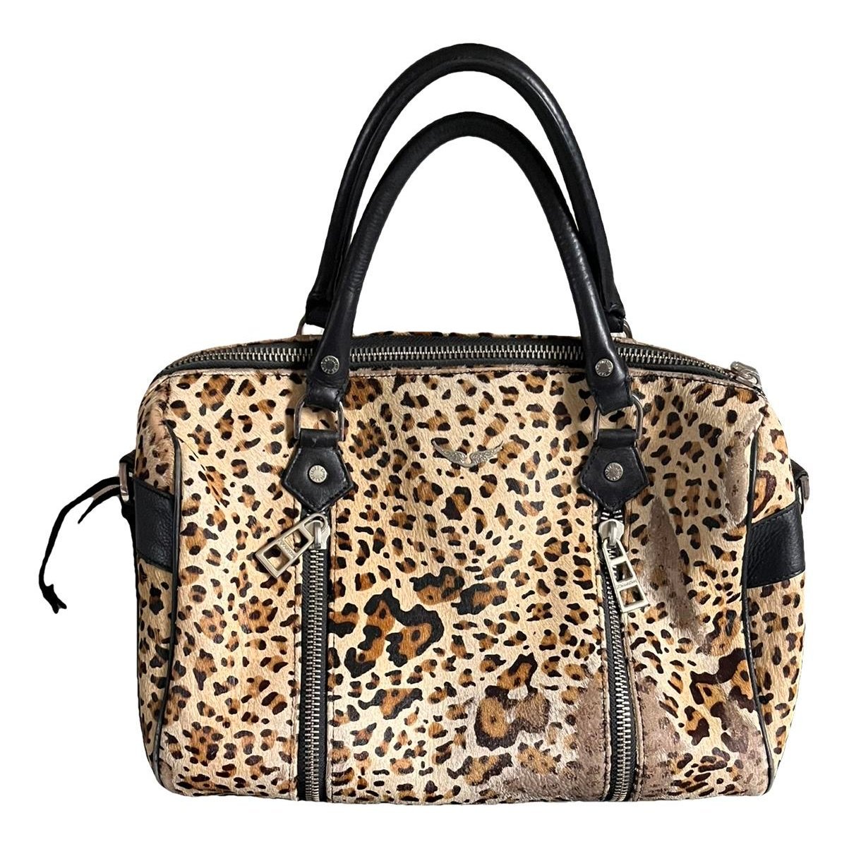 Sunny pony-style calfskin handbag