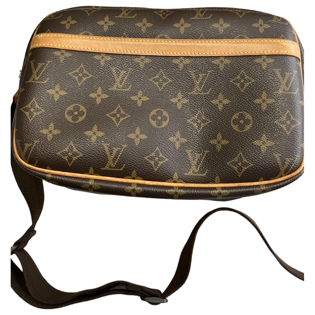 Reporter leather crossbody bag