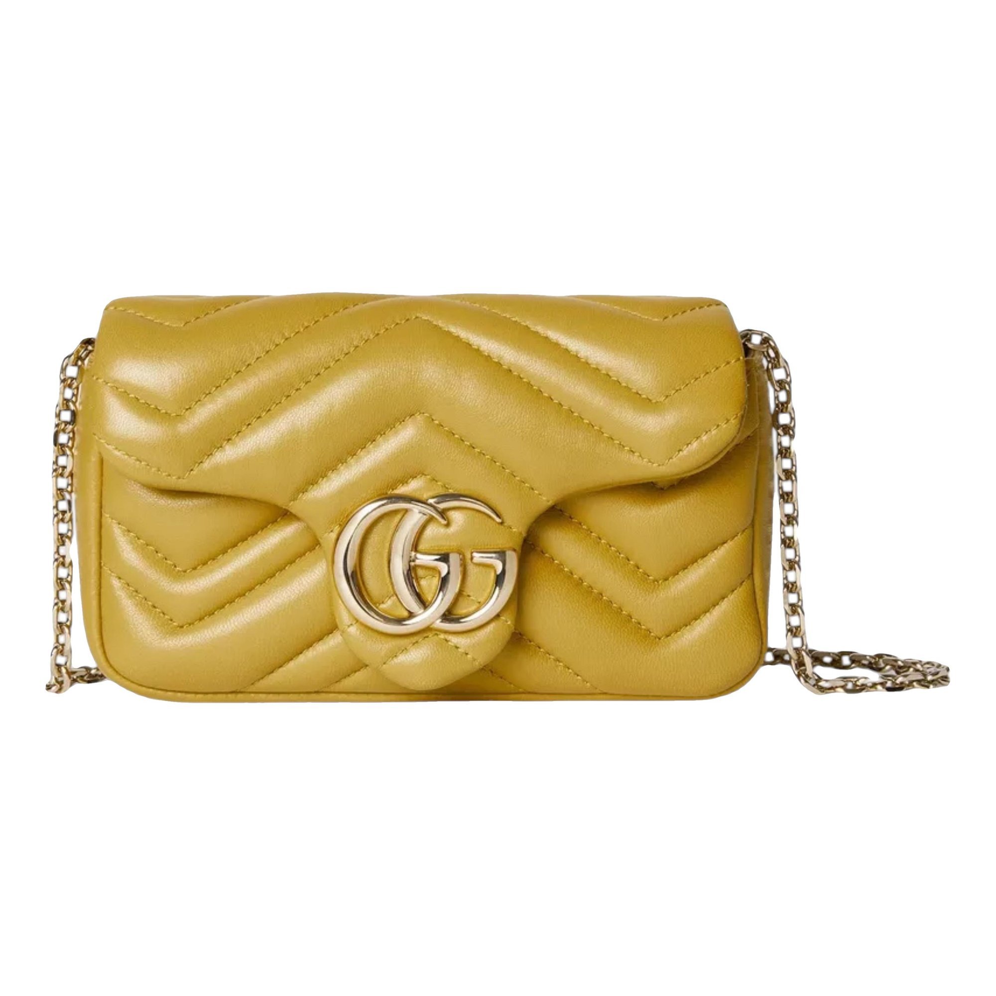 GG Marmont Flap leather crossbody bag