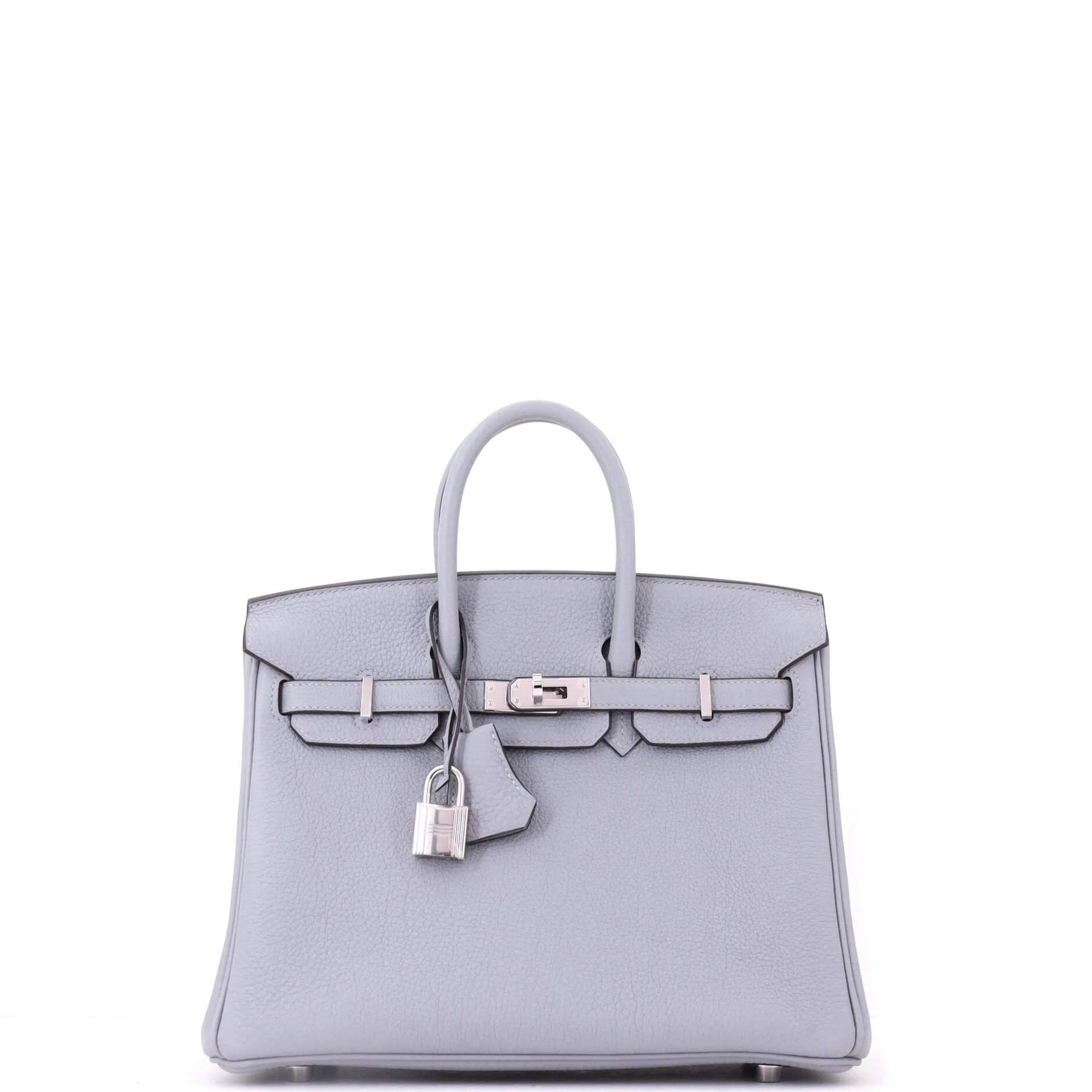 Birkin 25 leather tote