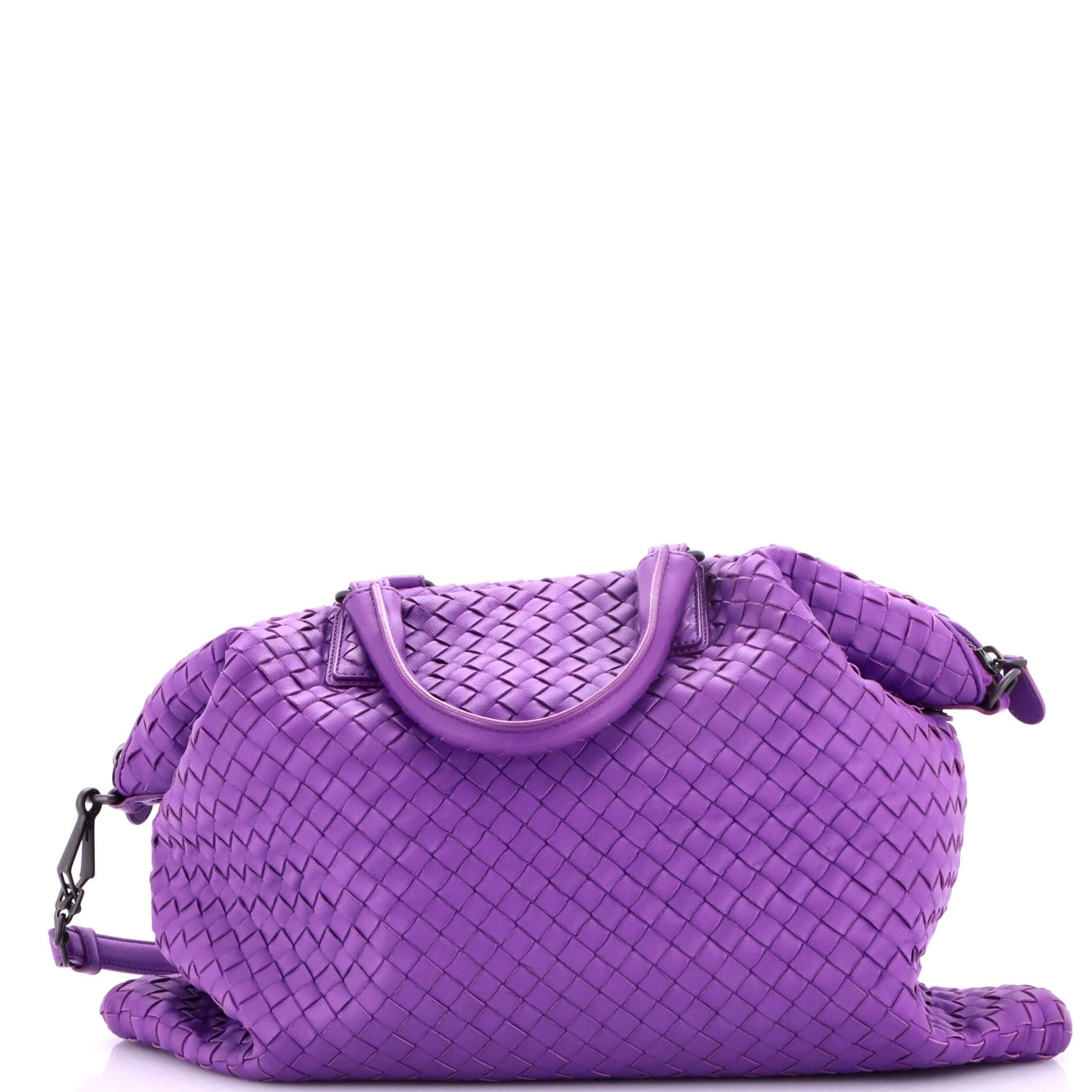 Convertible Satchel Intrecciato Nappa Medium