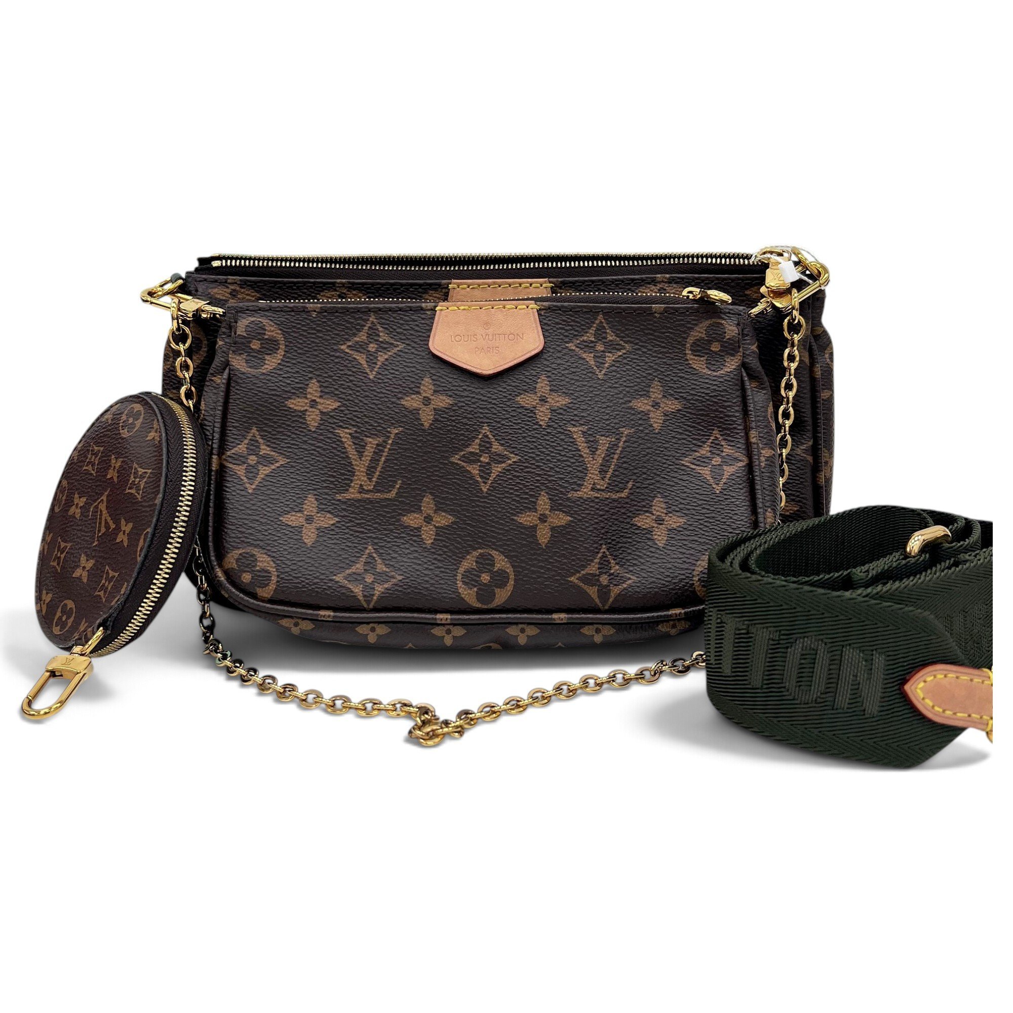 Multi Pochette Accessoires leather crossbody bag