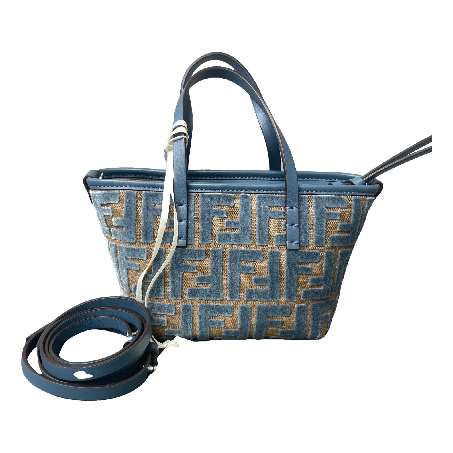 Roll Bag velvet handbag