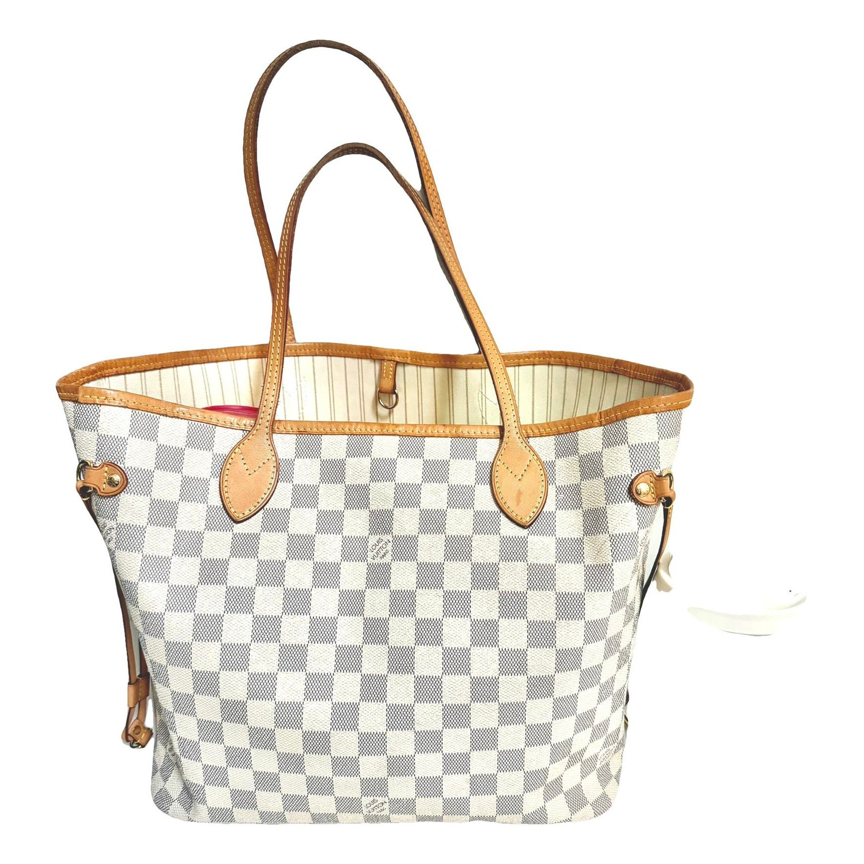 Neverfull leather tote