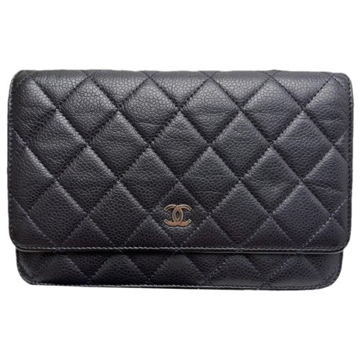 Wallet On Chain Timeless/Classique leather crossbody bag